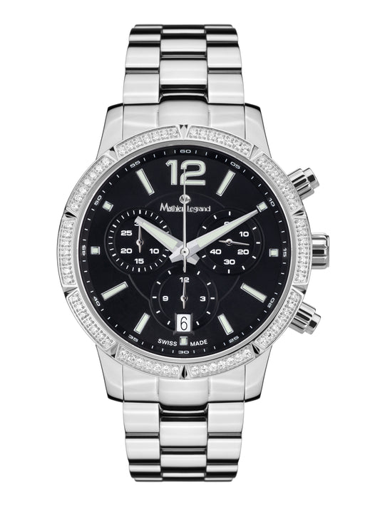 Automatic watches — Éclatante — Mathieu Legrand — steel black steel