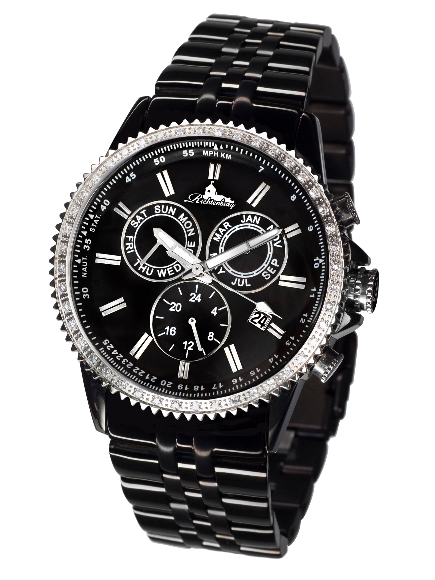 Automatic watches — Cassiopeia — Richtenburg — black IP black