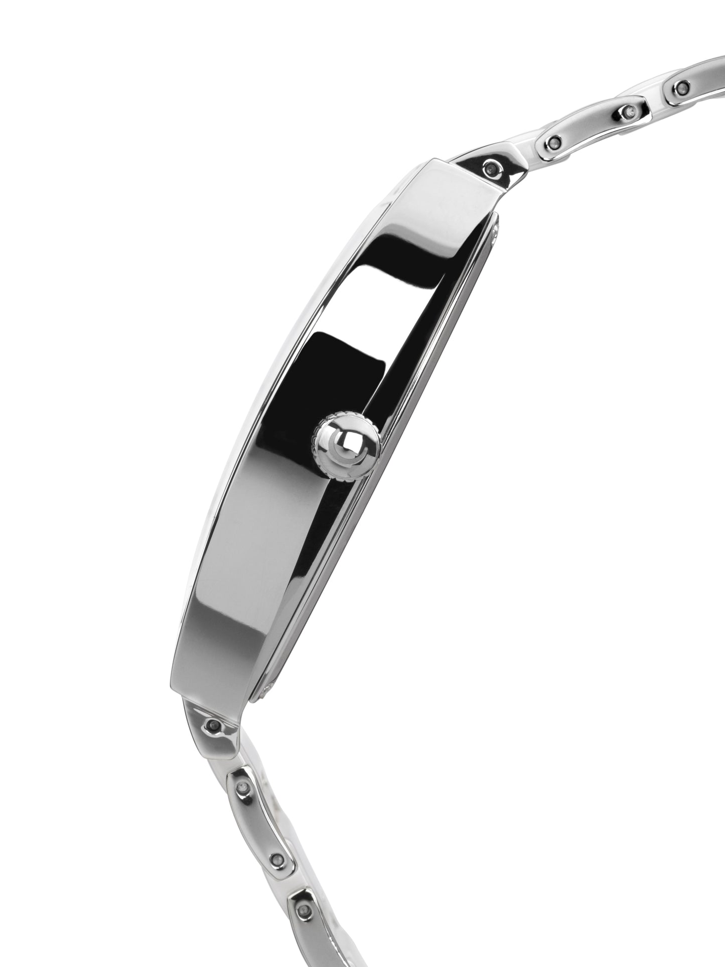 Automatic watches — Leandro — Chrono Diamond — steel ceramic white