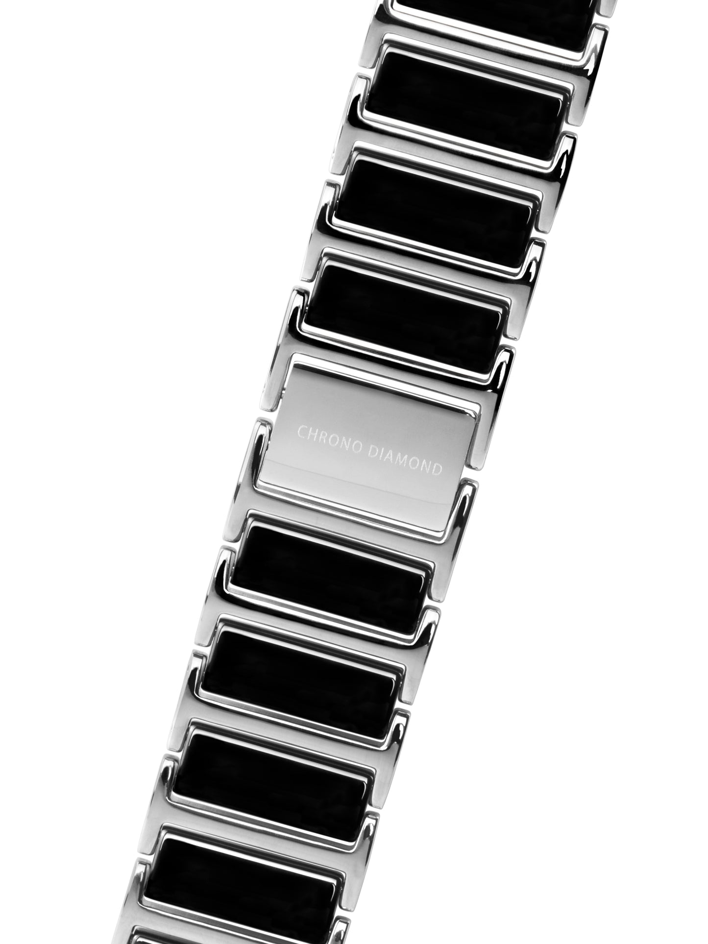 bracelet watches — ceramic band Leandra — Band — black silver