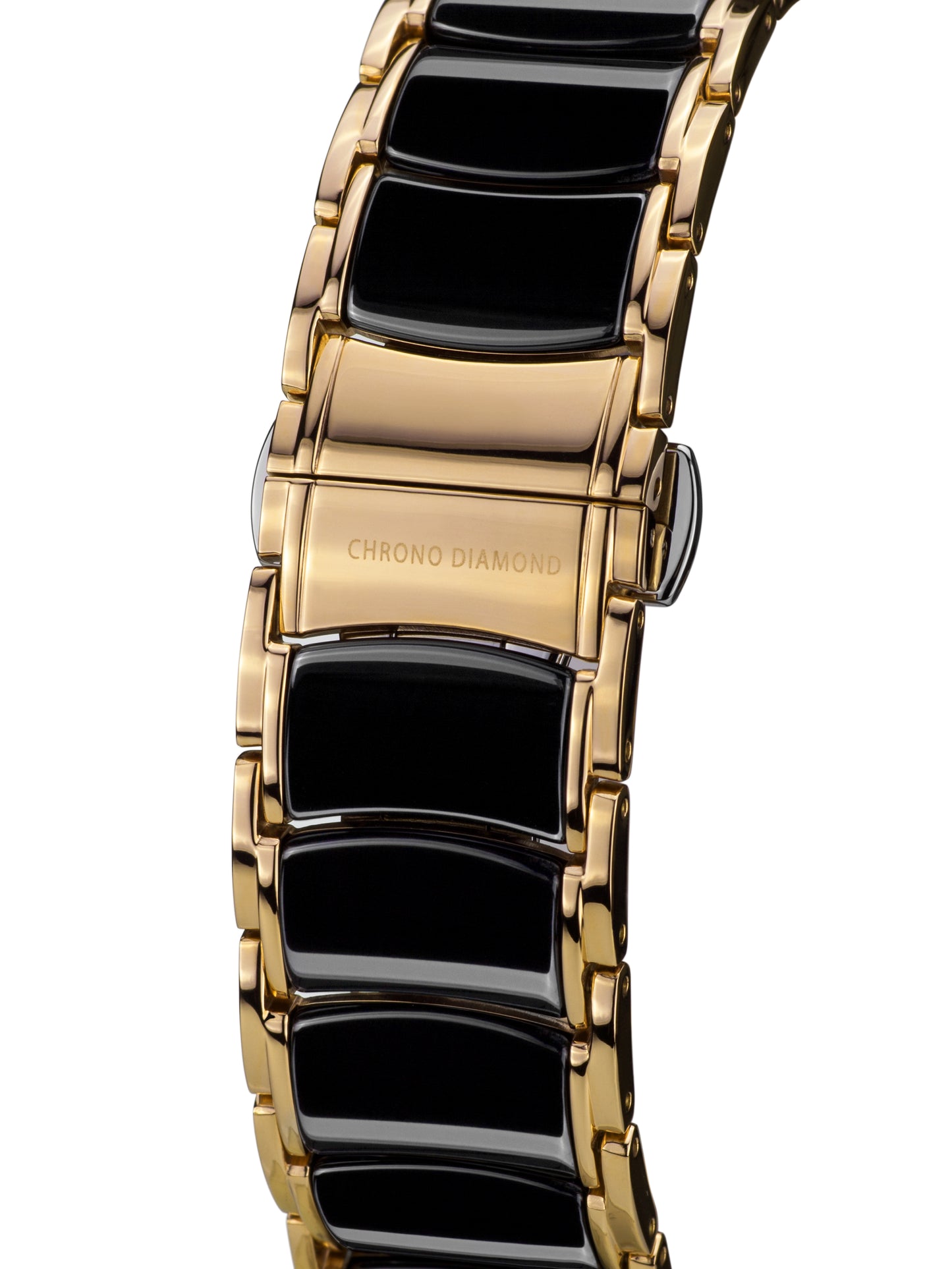 bracelet watches — ceramic band Thyrso — Band — black gold
