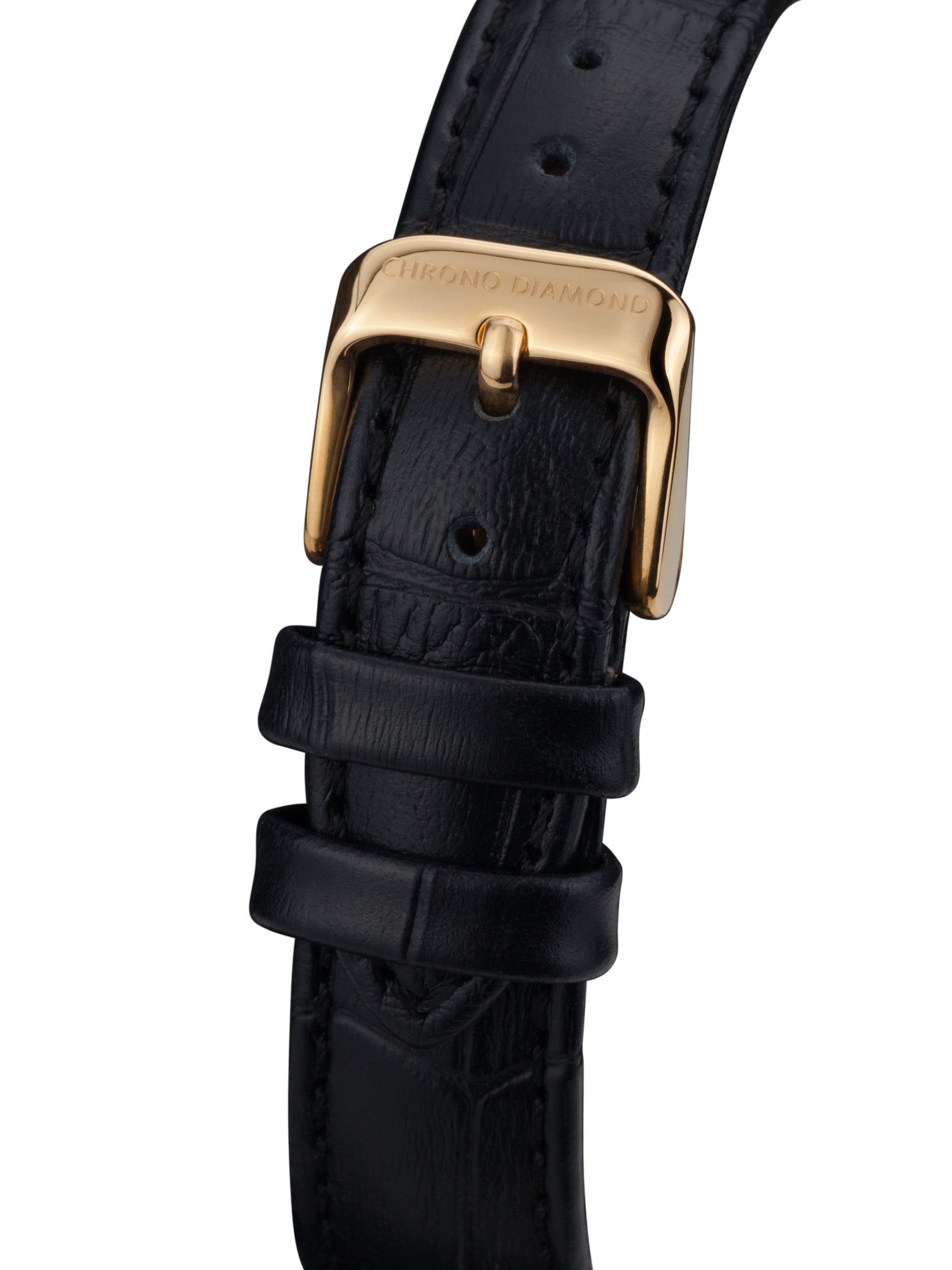 bracelet watches — leather band Nesta — Band — black gold