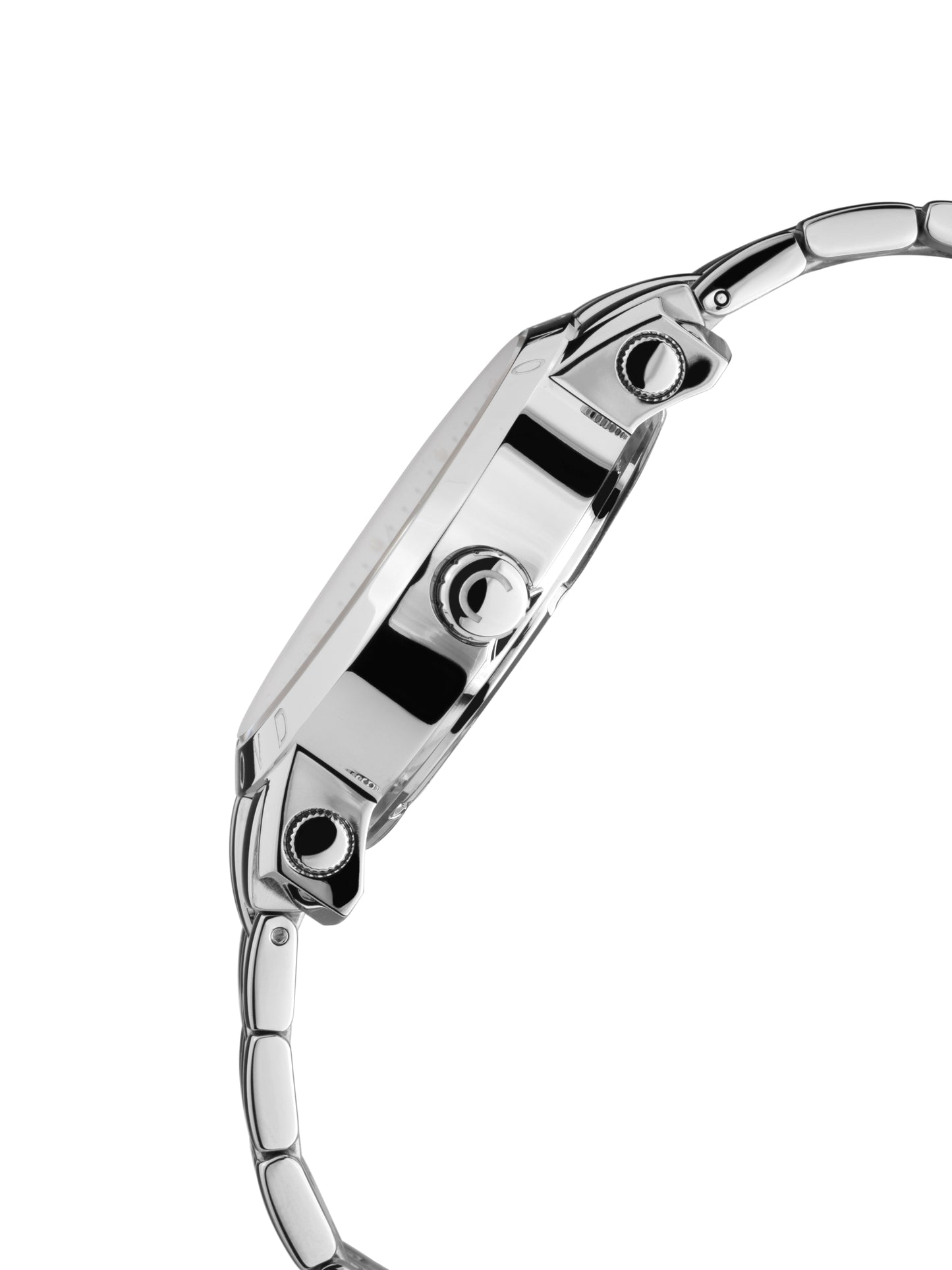 Automatic watches — Nestorius — Chrono Diamond — steel silver