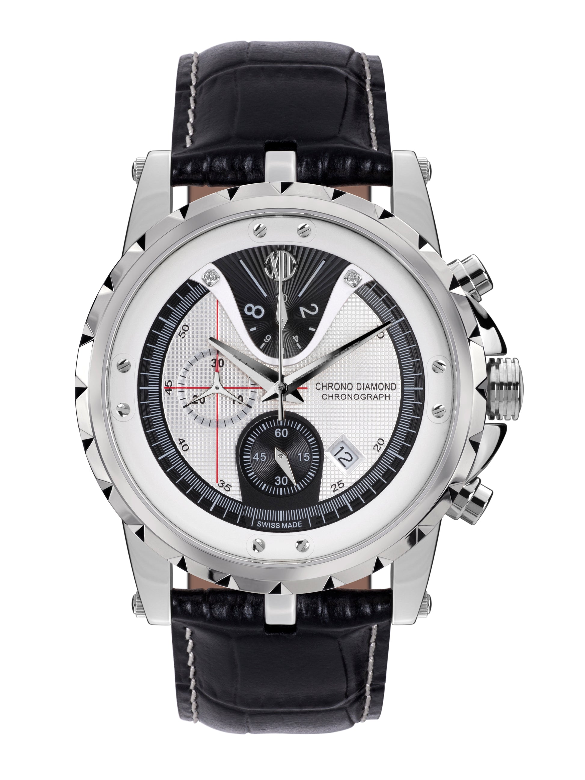 Automatic watches — Furia — Chrono Diamond — steel
