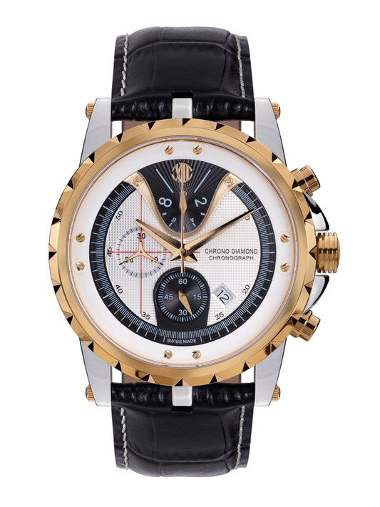 Automatic watches — Furia — Chrono Diamond — gold IP