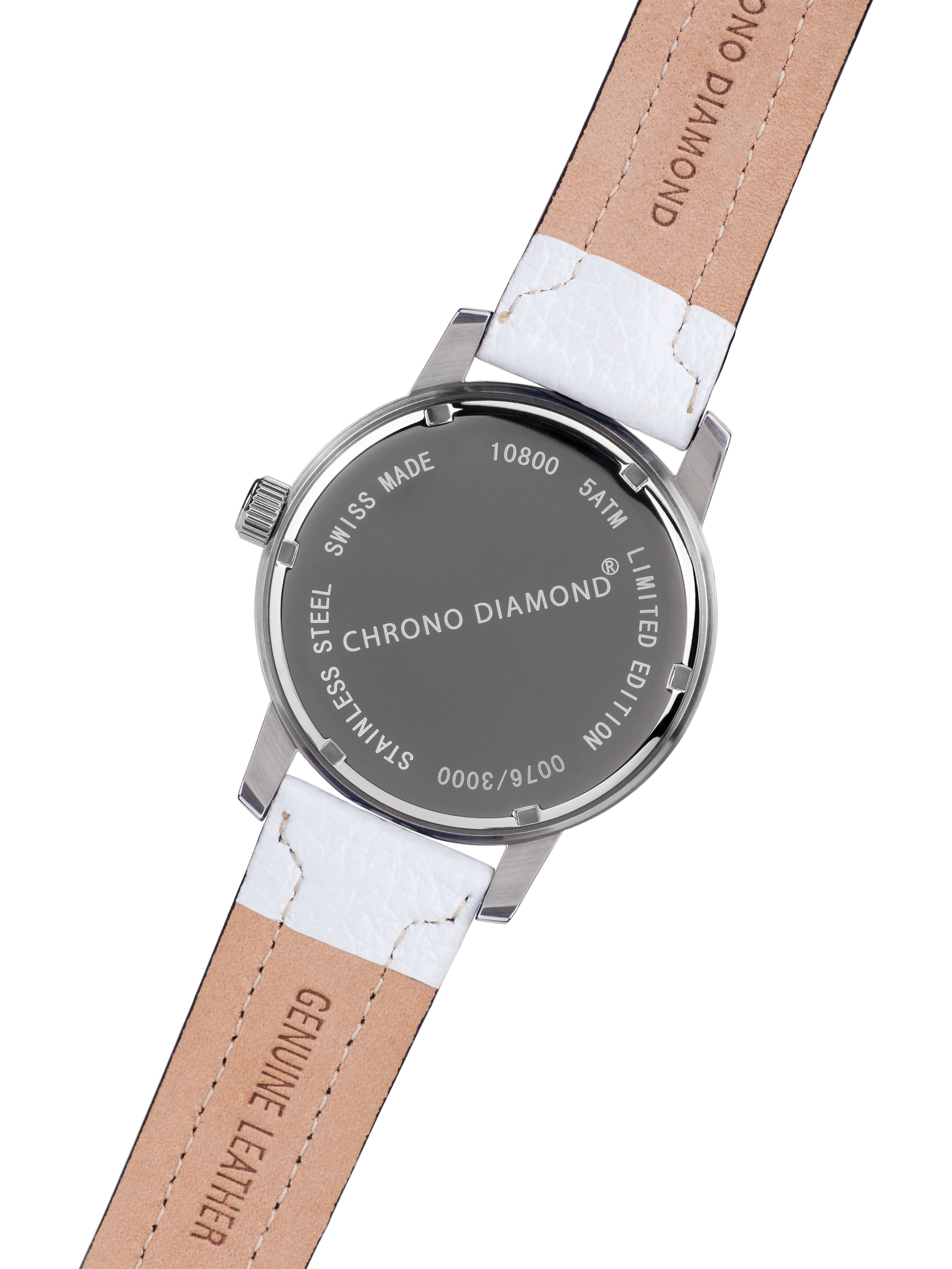 Automatic watches — Nereus — Chrono Diamond — white