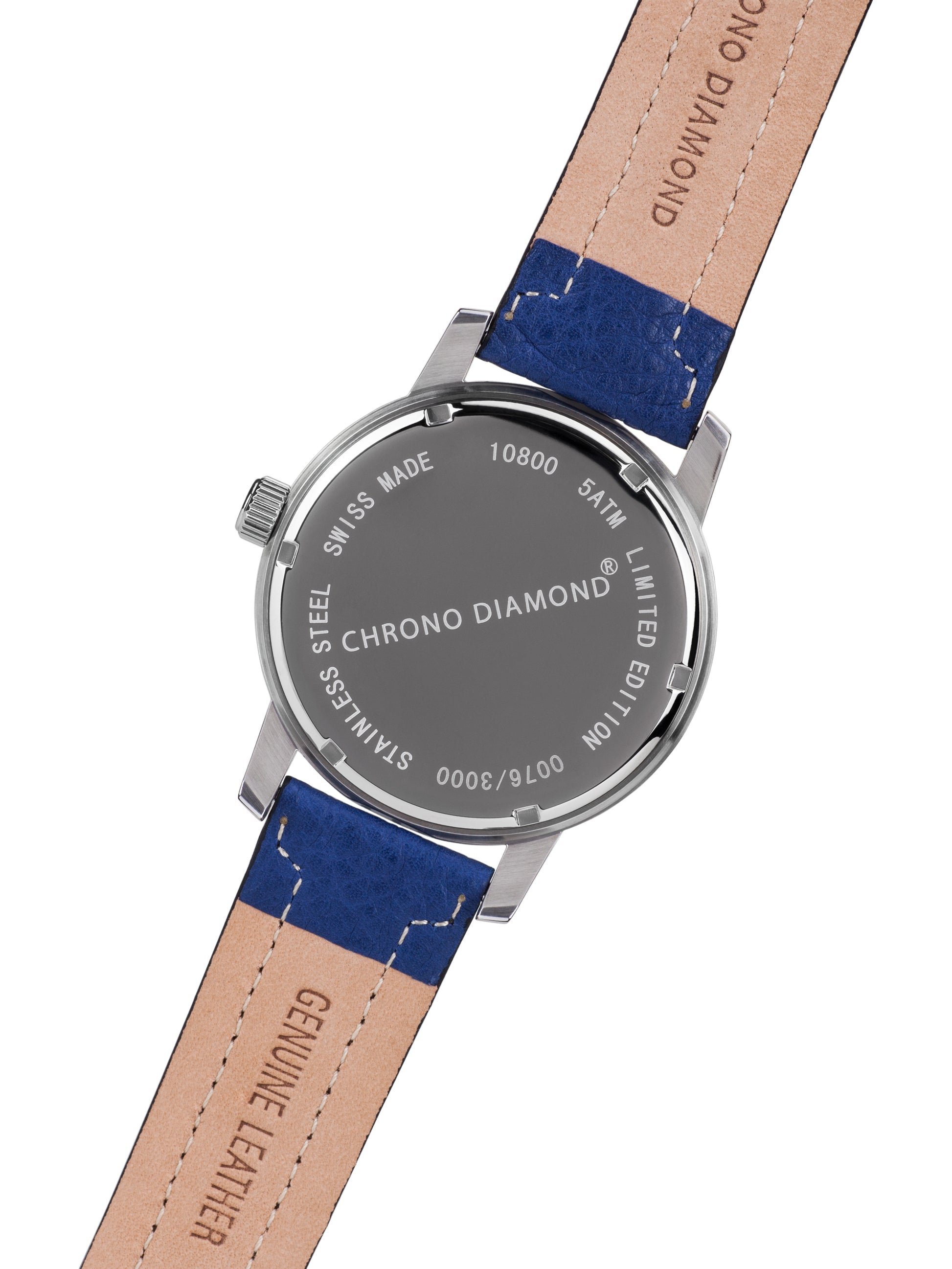 Automatic watches — Nereus — Chrono Diamond — blue