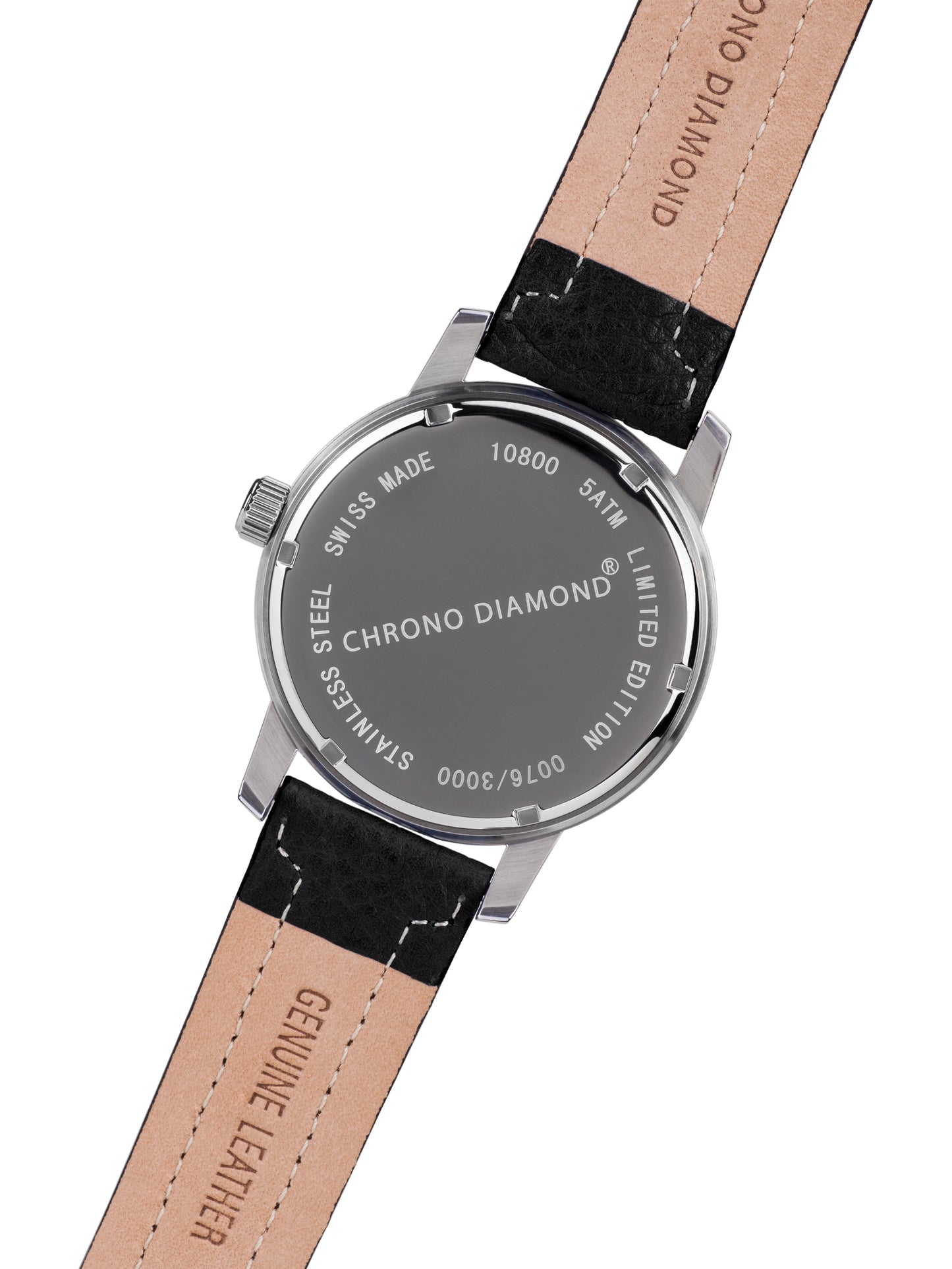 Automatic watches — Nereus — Chrono Diamond — black