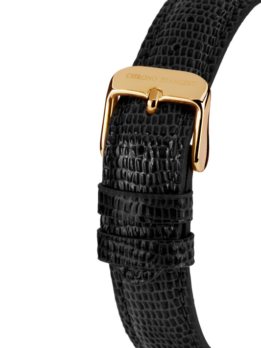 bracelet watches — leather band Ariadne — Band — black gold