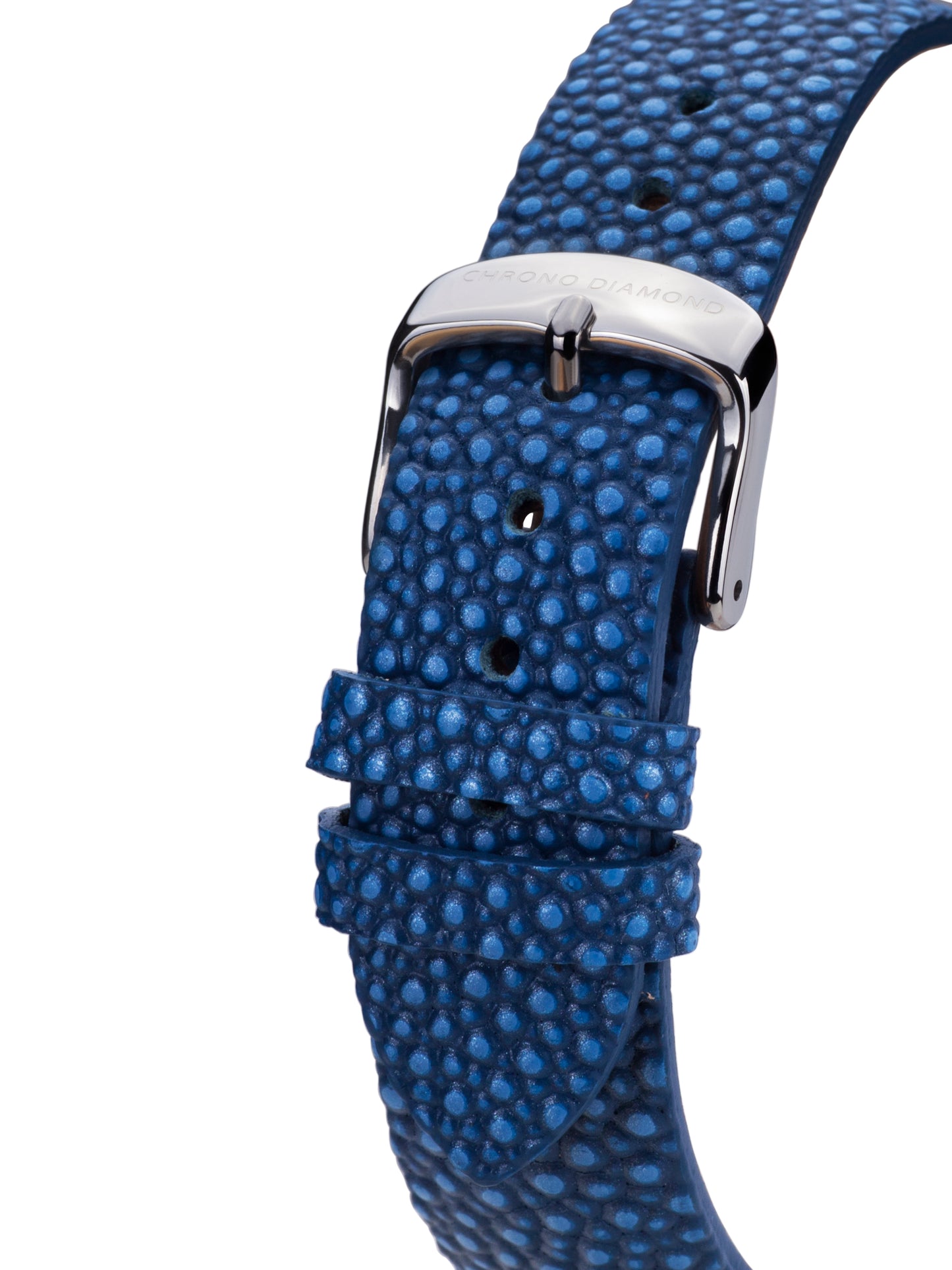Automatic watches — Brisa — Chrono Diamond — steel blue
