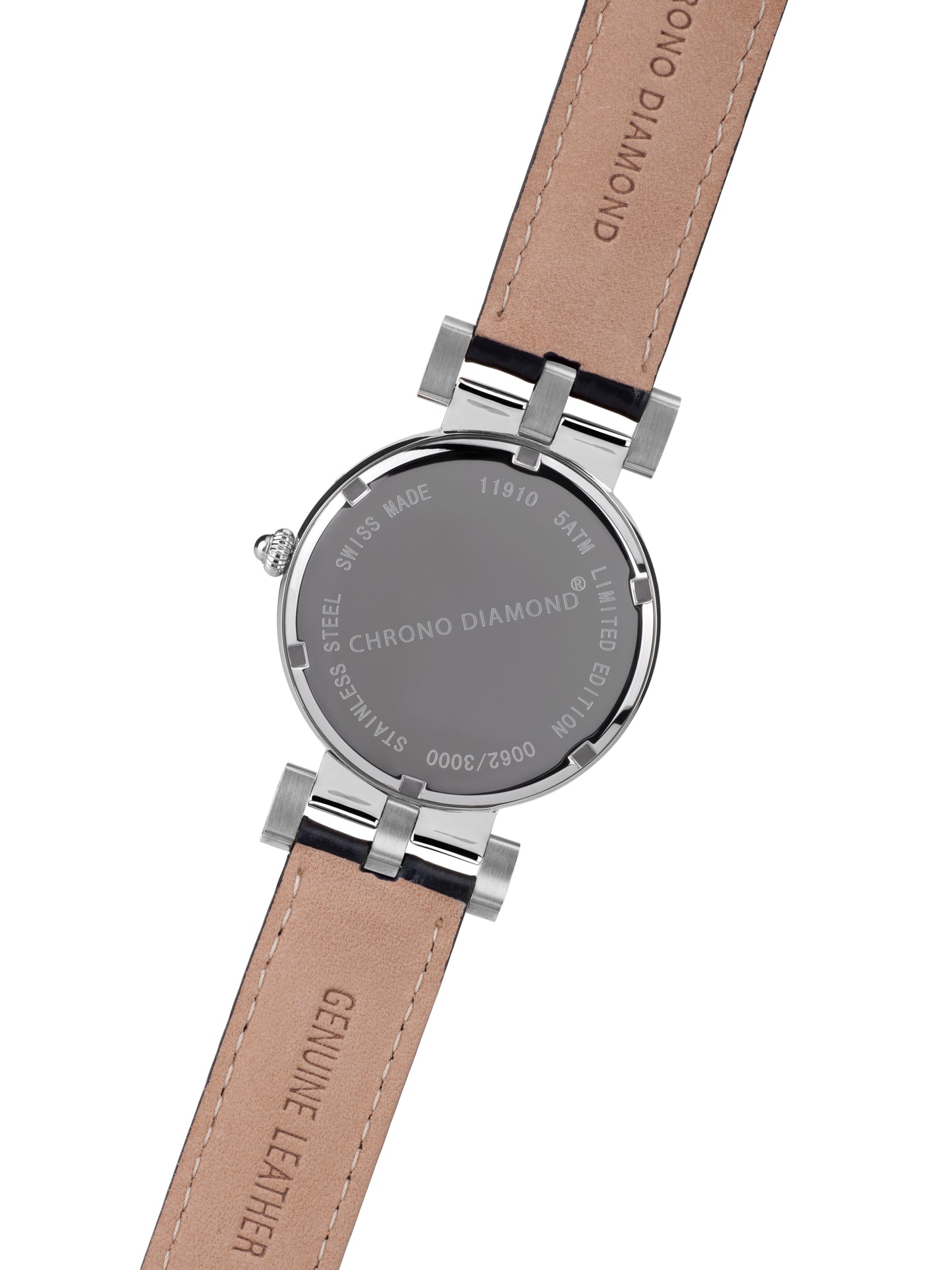 Automatic watches — Feronia — Chrono Diamond — steel