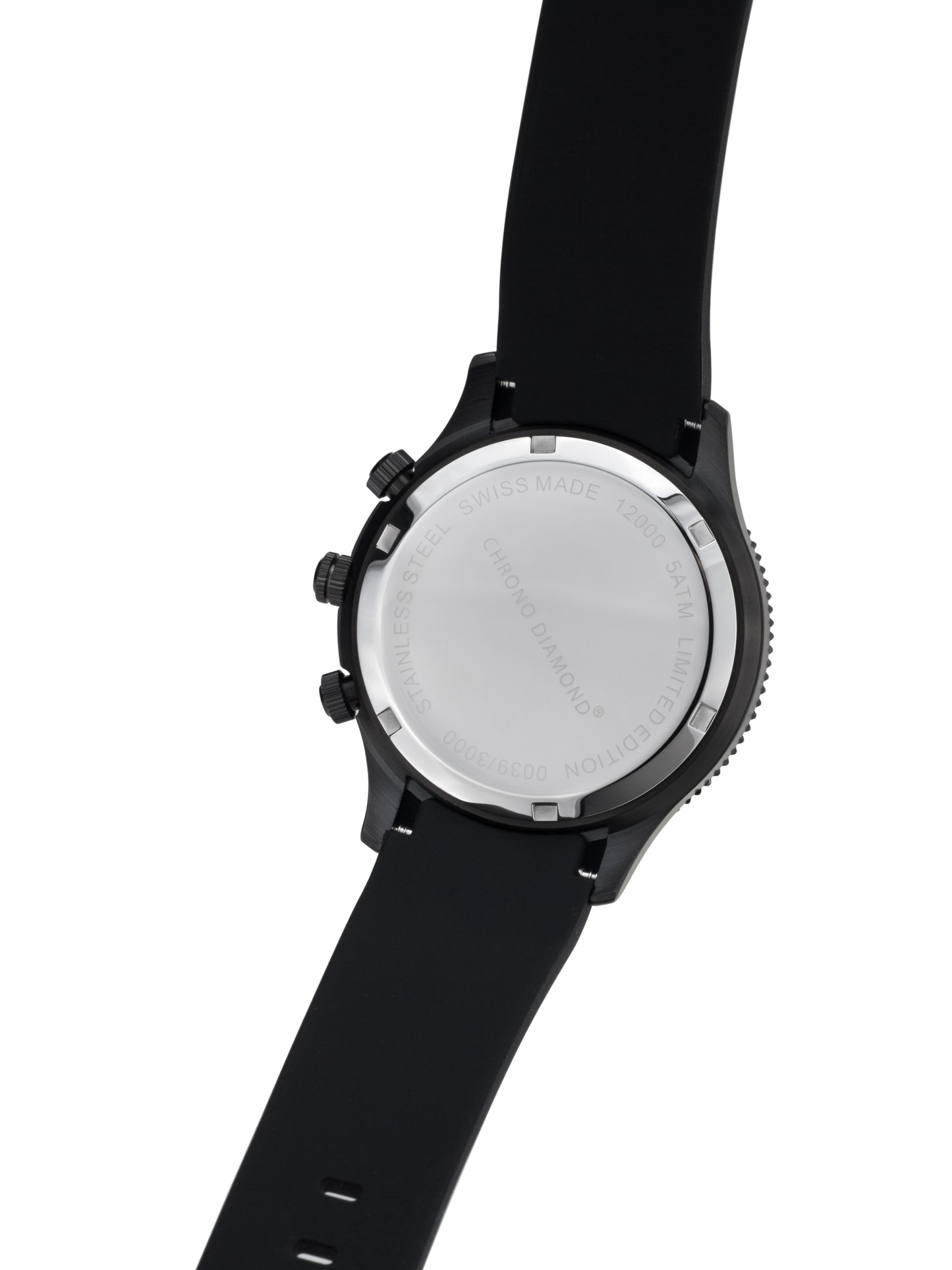 Automatic watches — Okeanos — Chrono Diamond — black IP