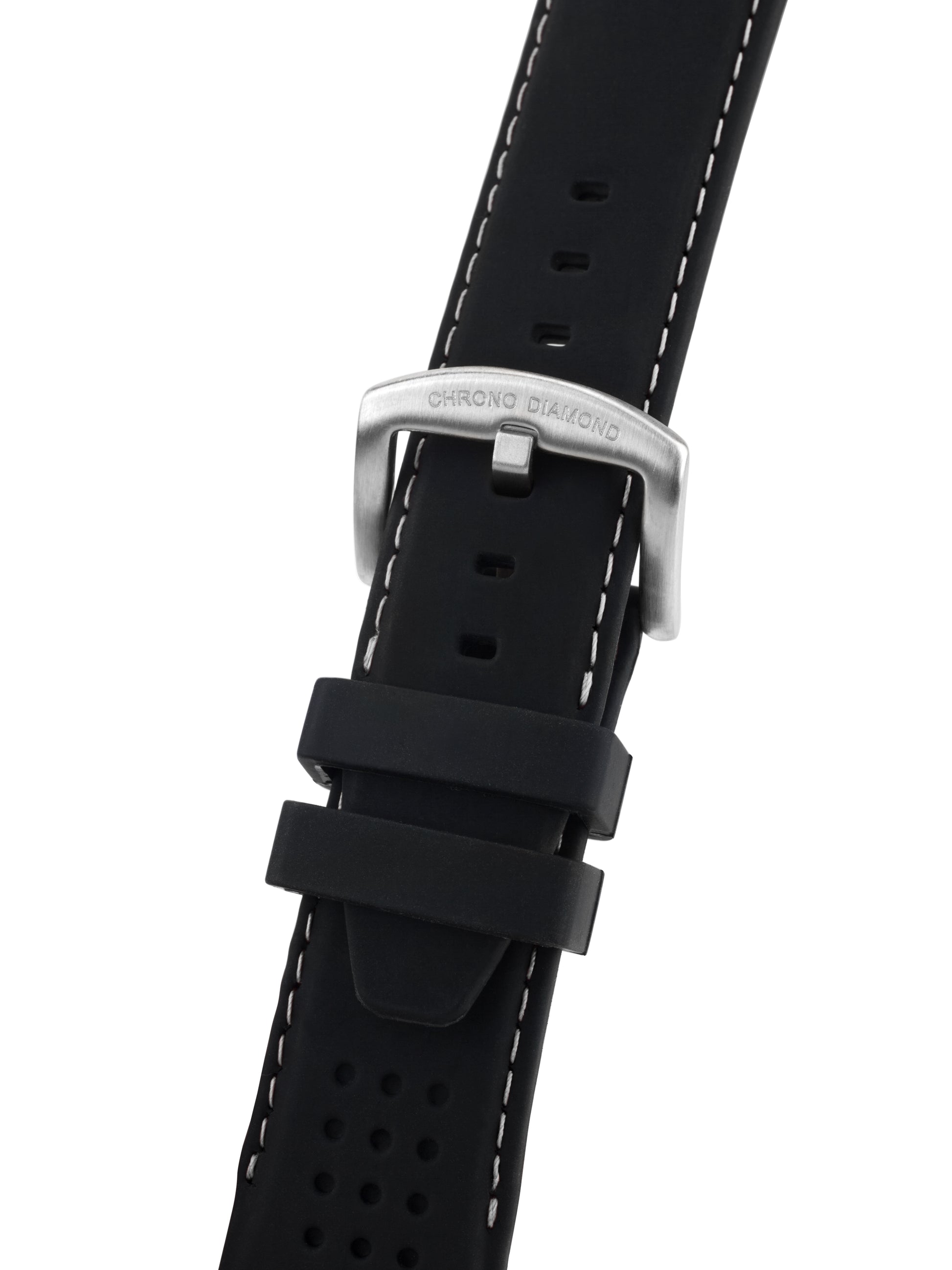 Automatic watches — Neelos — Chrono Diamond — steel black
