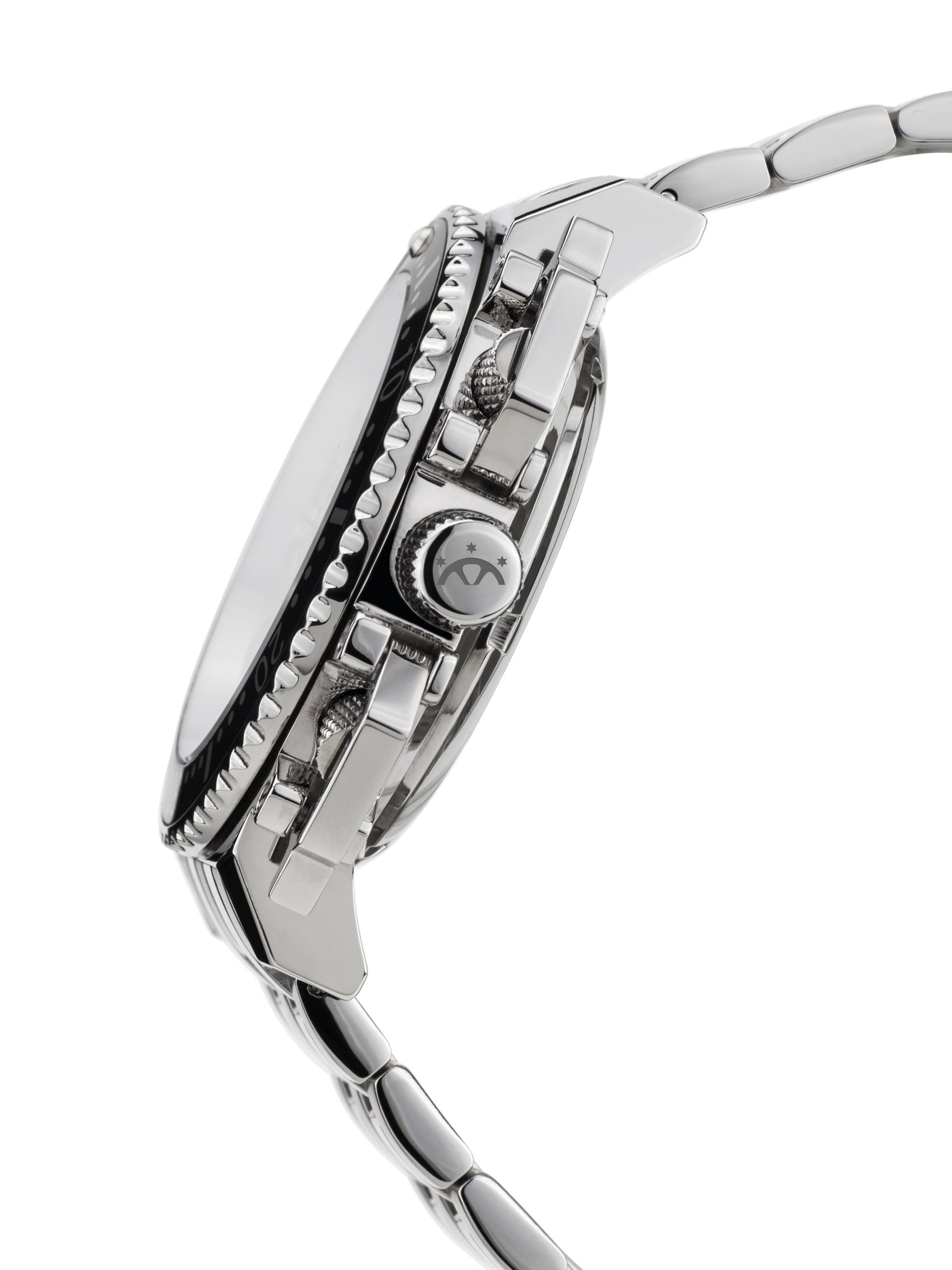 Automatic watches — Challenge II — Hindenberg — steel silver