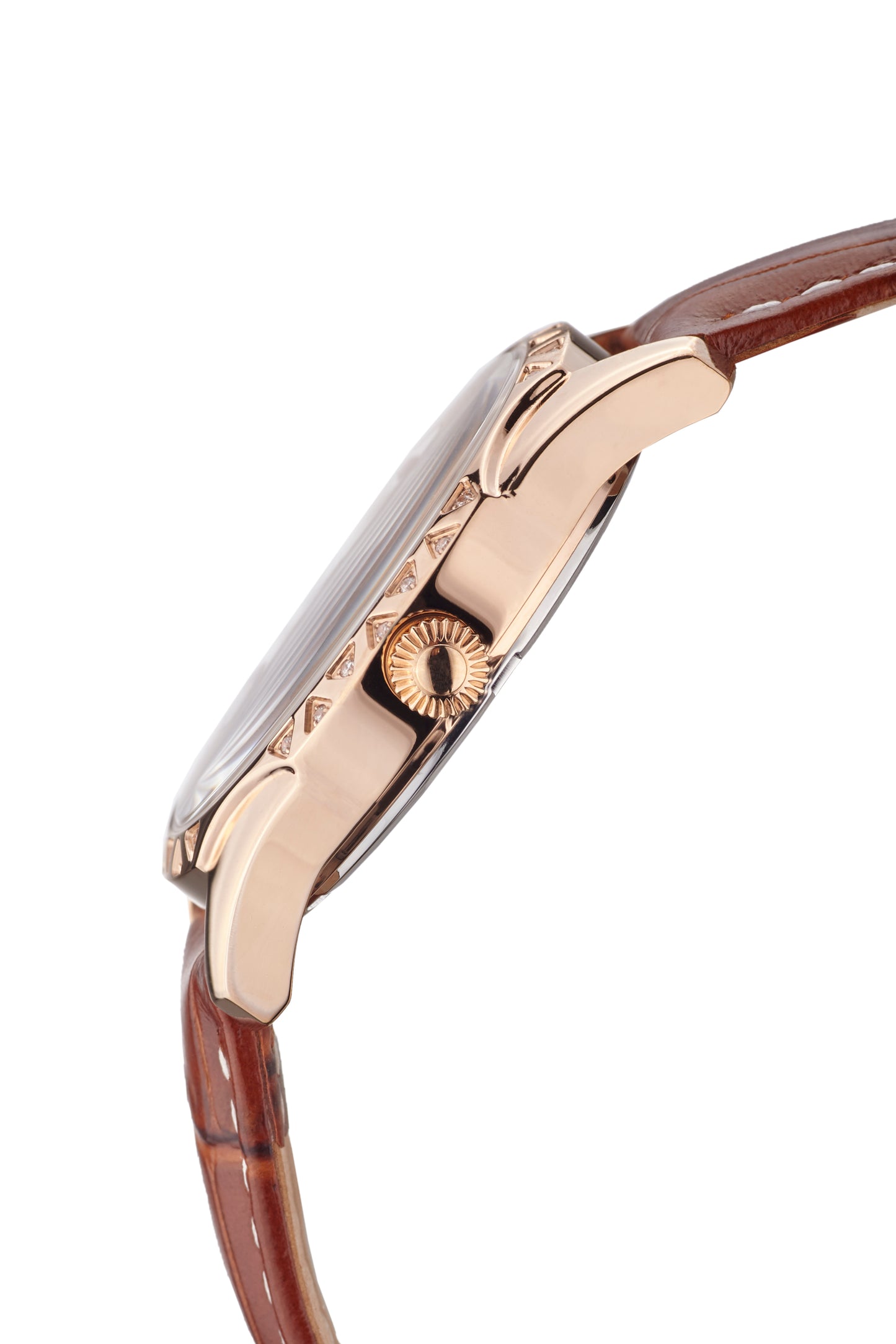 Automatic watches — Skylla — Chrono Diamond — rosegold IP silver