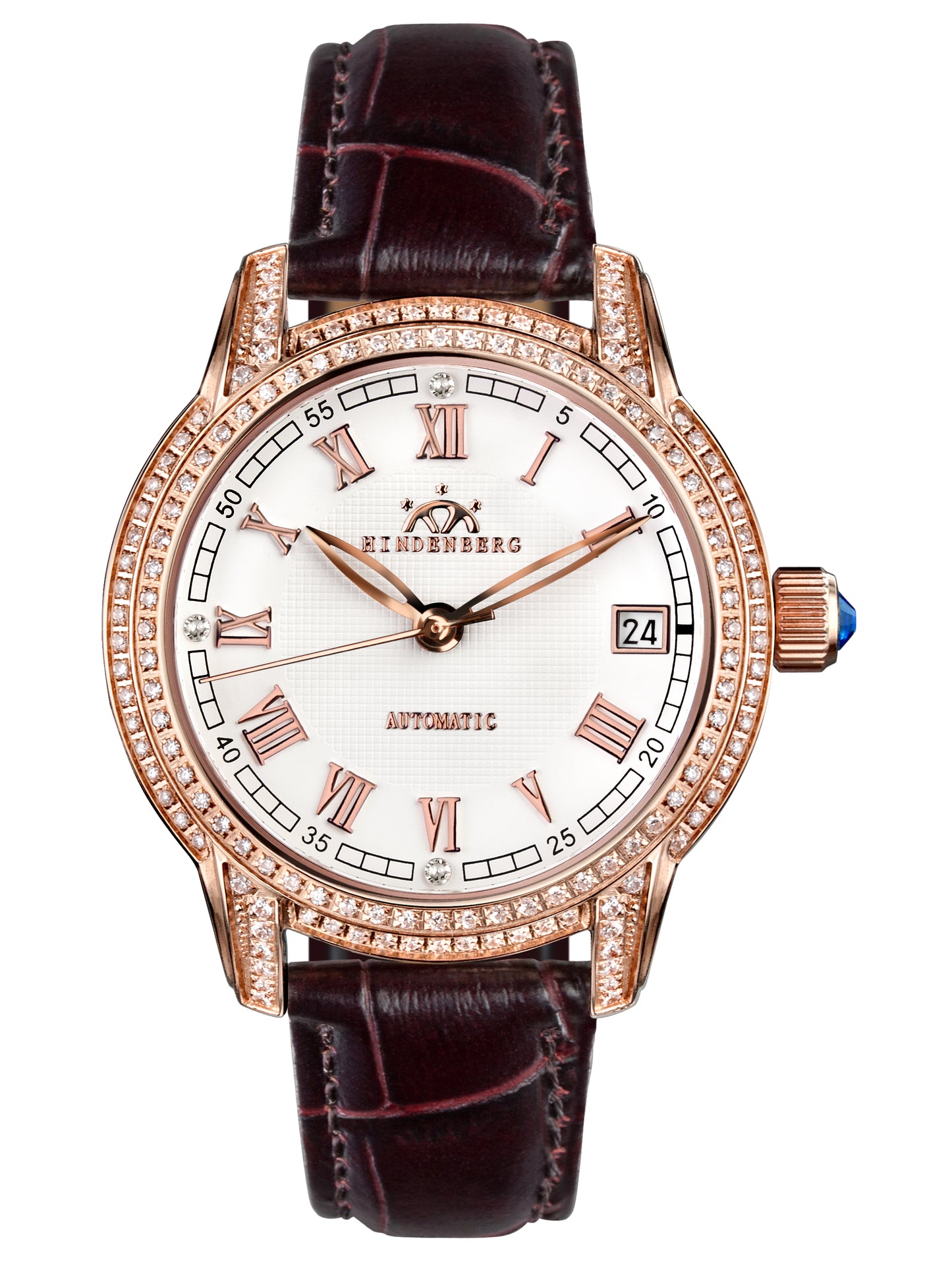 Automatic watches — Duchess — Hindenberg — rosegold weiss