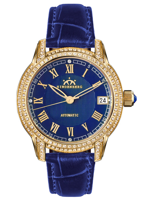 Automatic watches — Duchess II — Hindenberg — gold blue