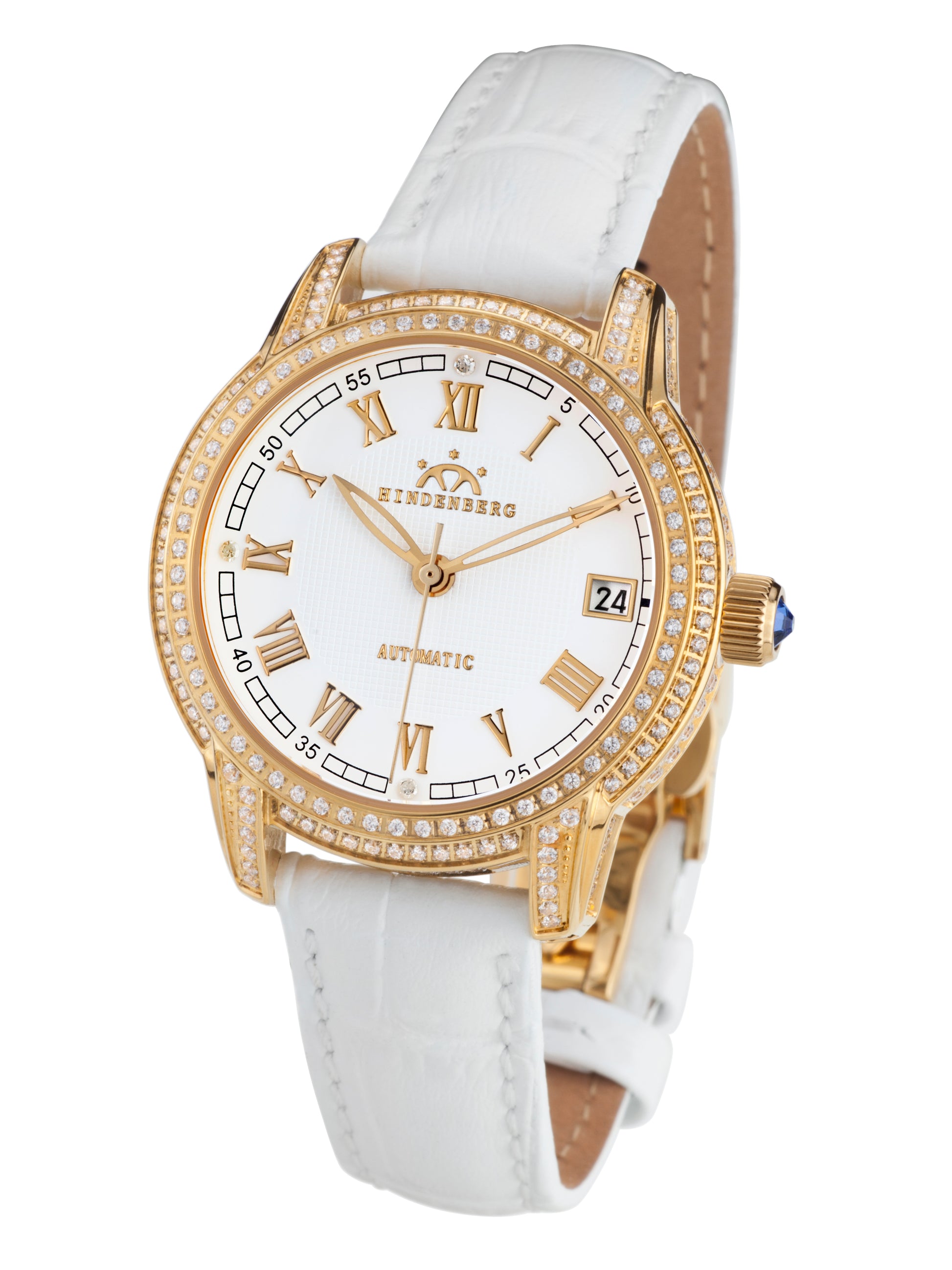 Automatic watches — Duchess II — Hindenberg — gold weiss