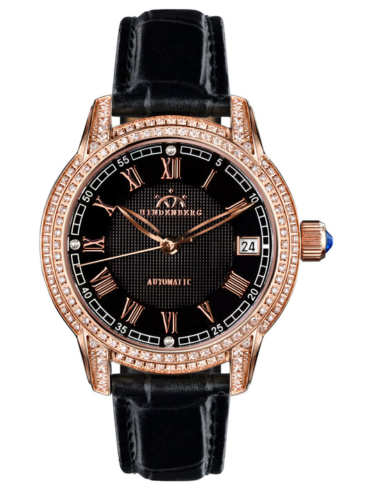 Automatic watches — Duchess II — Hindenberg — rosegold black