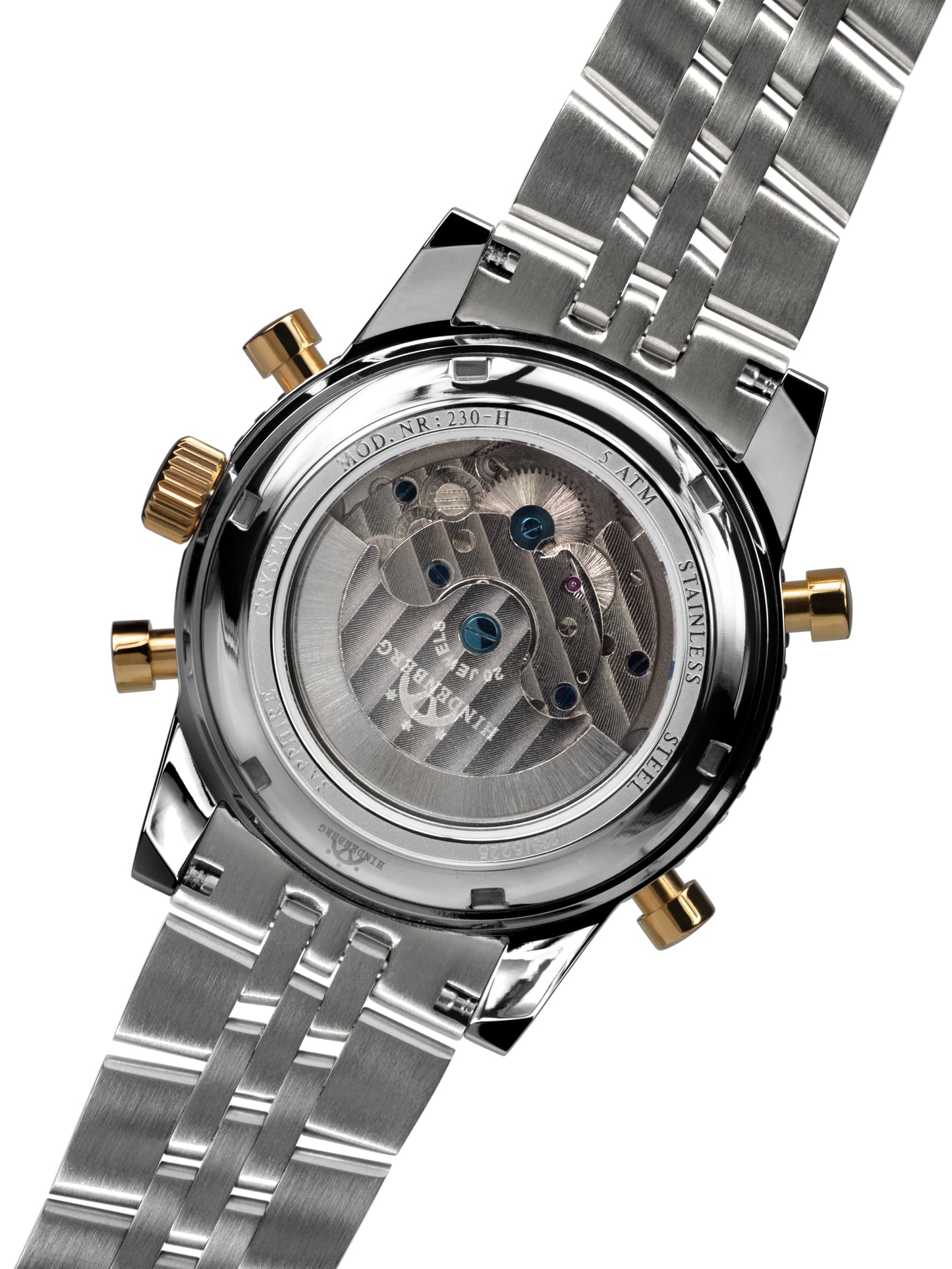 Automatic watches — Air Professional — Hindenberg — bicolour black