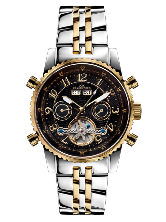 Automatic watches — Air Professional — Hindenberg — bicolour black