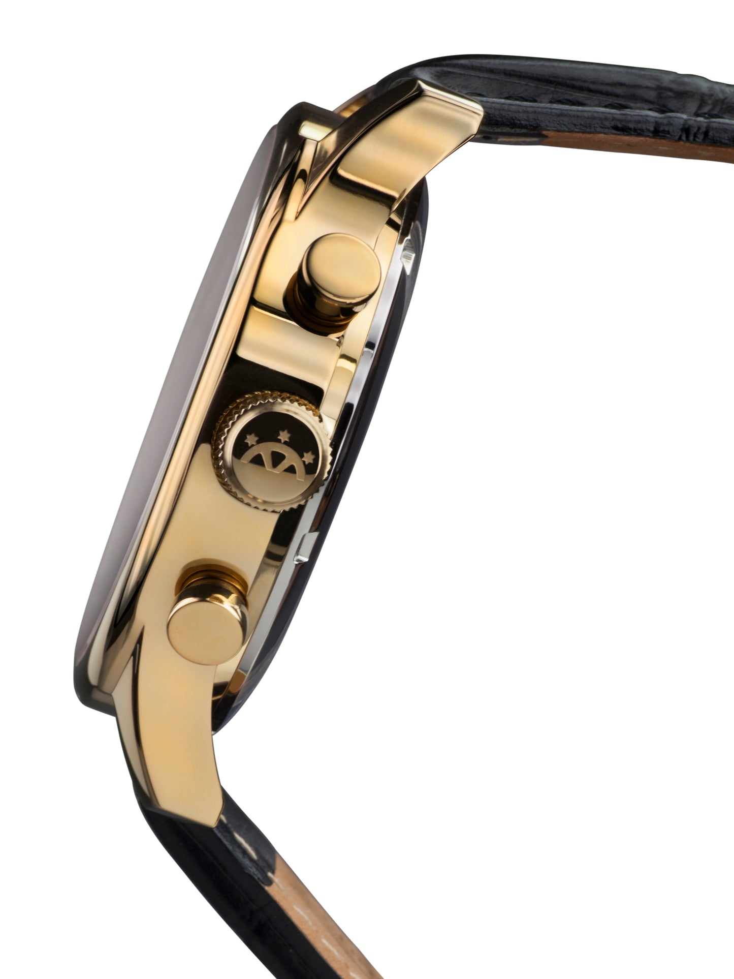 Automatic watches — Open Date — Hindenberg — gold black