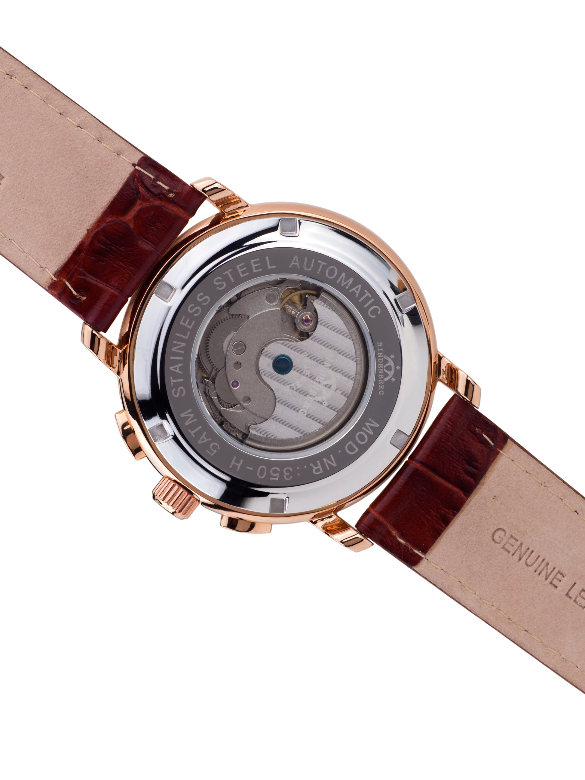 Automatic watches — Skynight — Hindenberg — rosegold silver