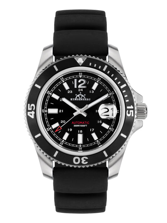 Automatic watches — Diver Professional — Hindenberg — schwarz