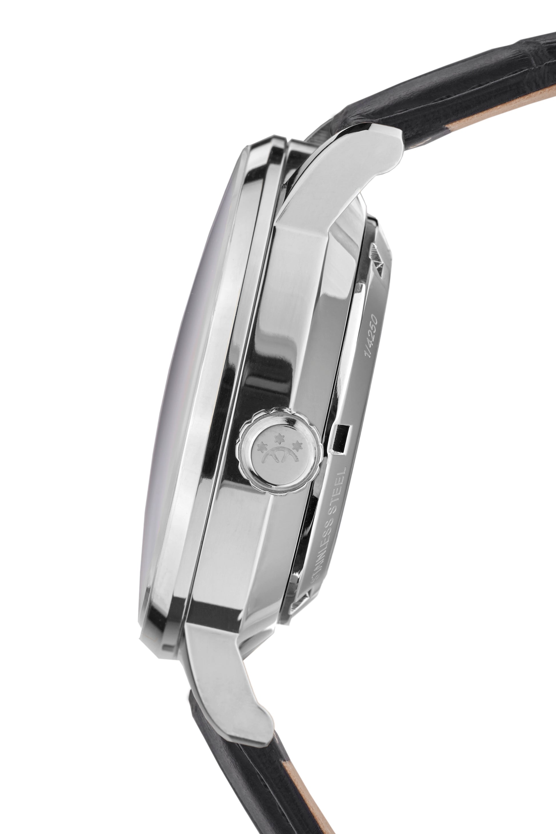 Automatic watches — Delta Dart — Hindenberg — steel silver