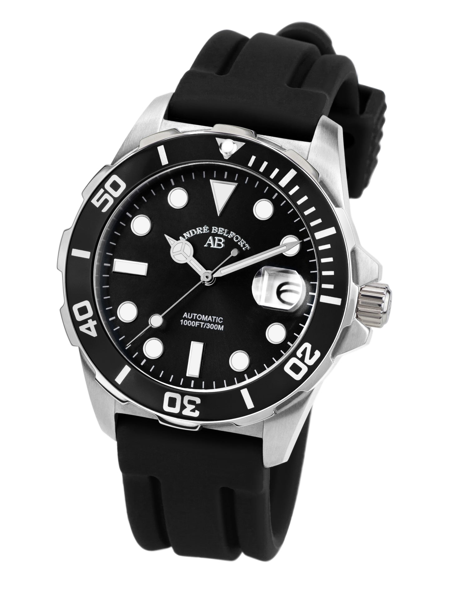 Automatic watches — Sous les mers — André Belfort — black