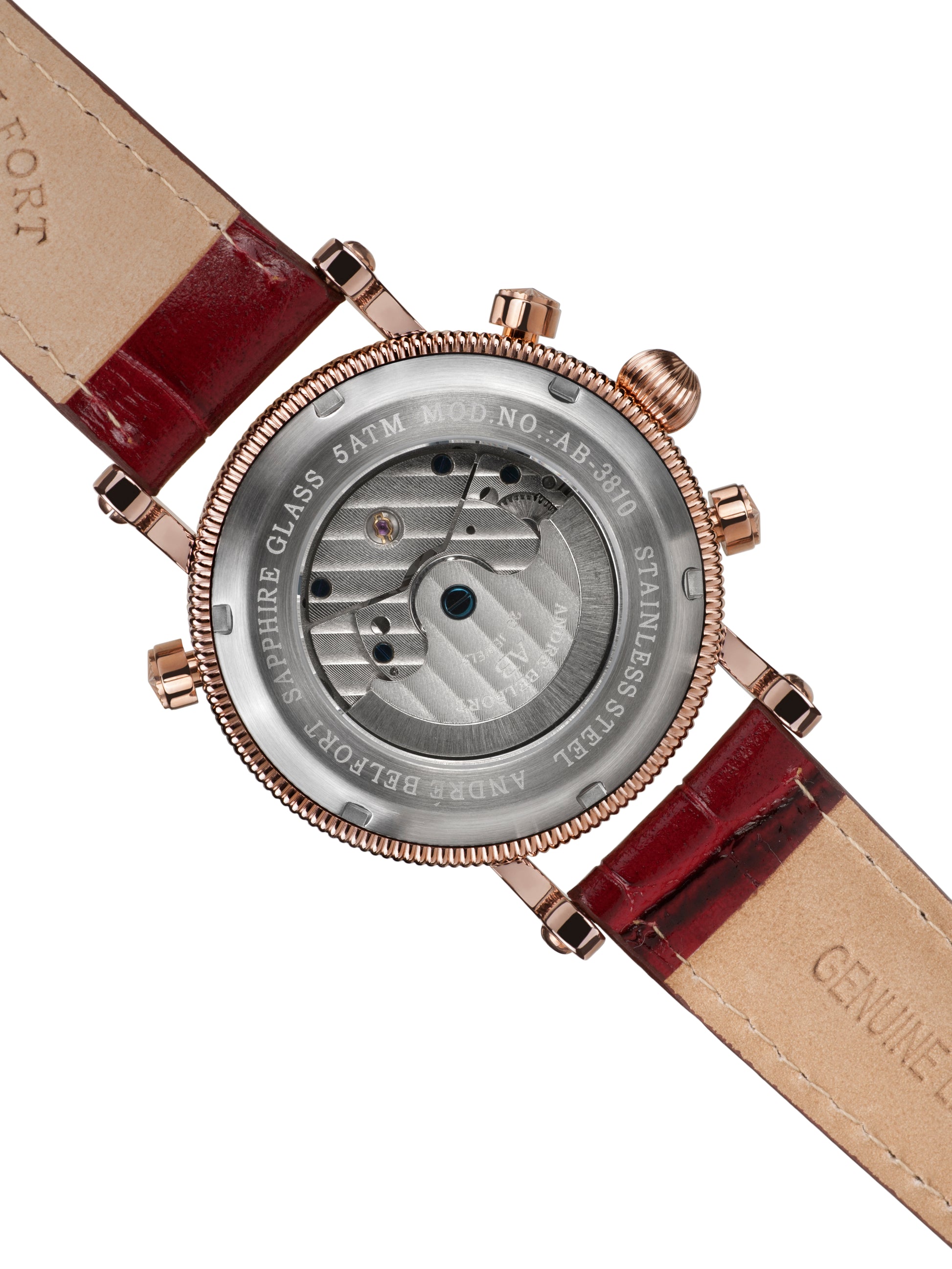 Automatic watches — Nouvelle Renaissance — André Belfort — rosegold silber
