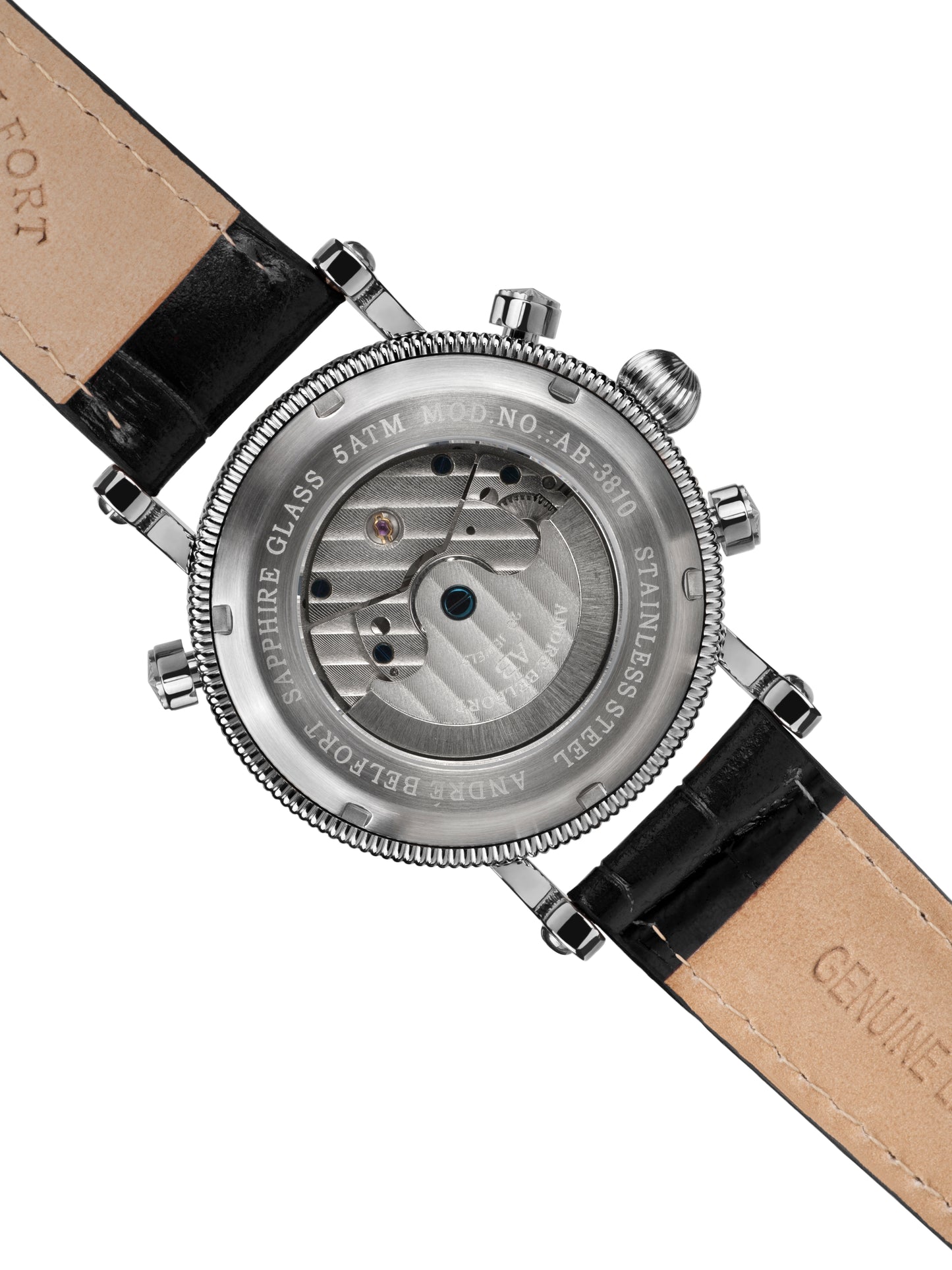 Automatic watches — Nouvelle Renaissance — André Belfort — Stahl schwarz