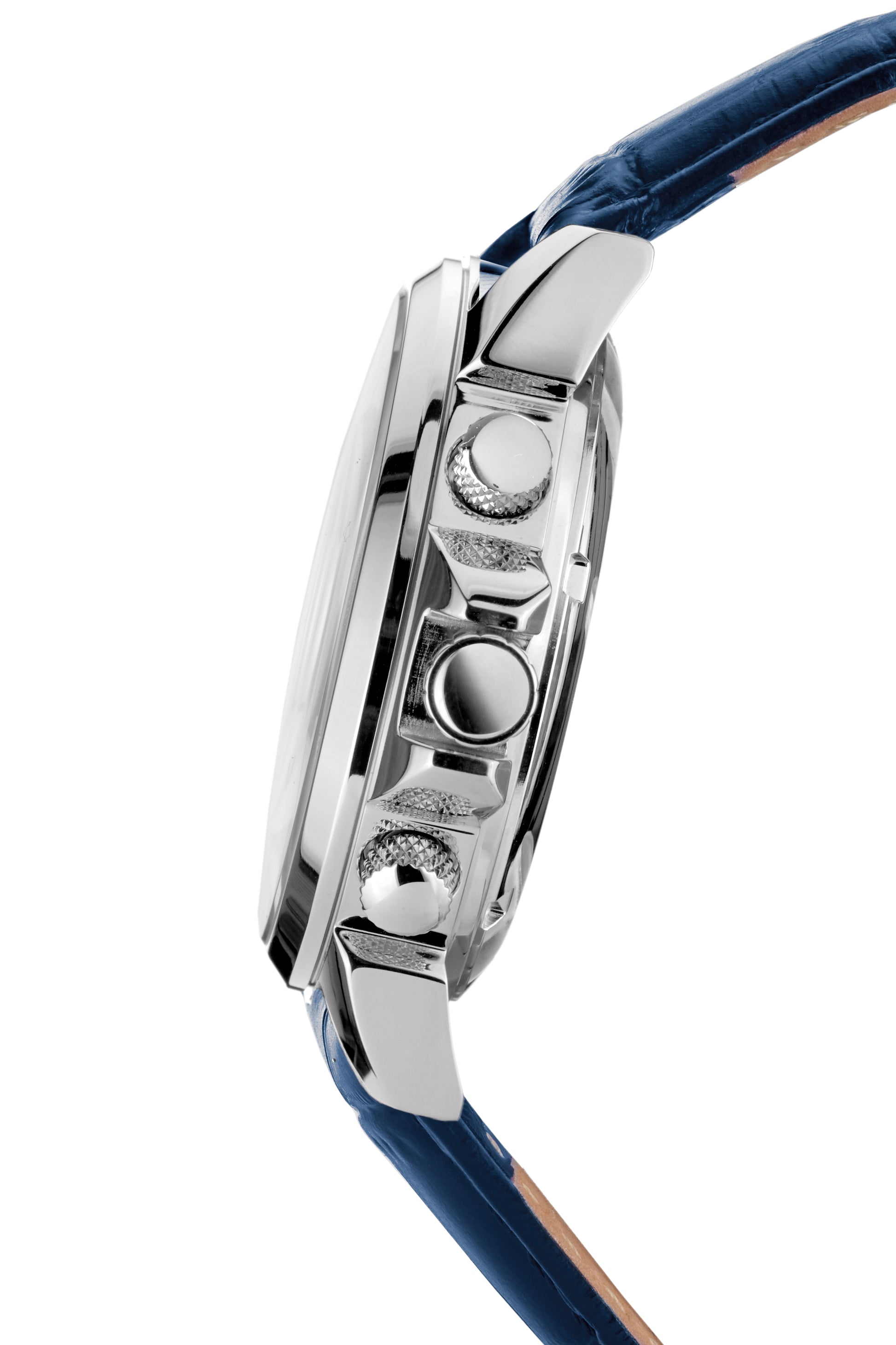 Automatic watches — Étoile Polaire — André Belfort — blue leather
