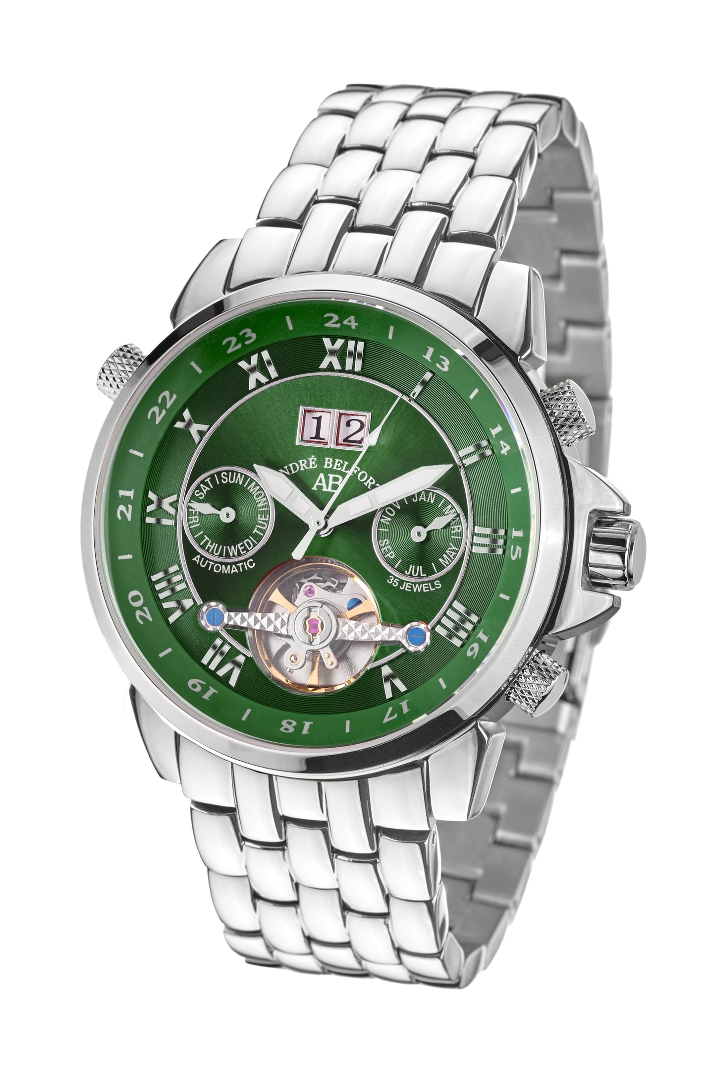 Automatic watches — Étoile Polaire — André Belfort — green