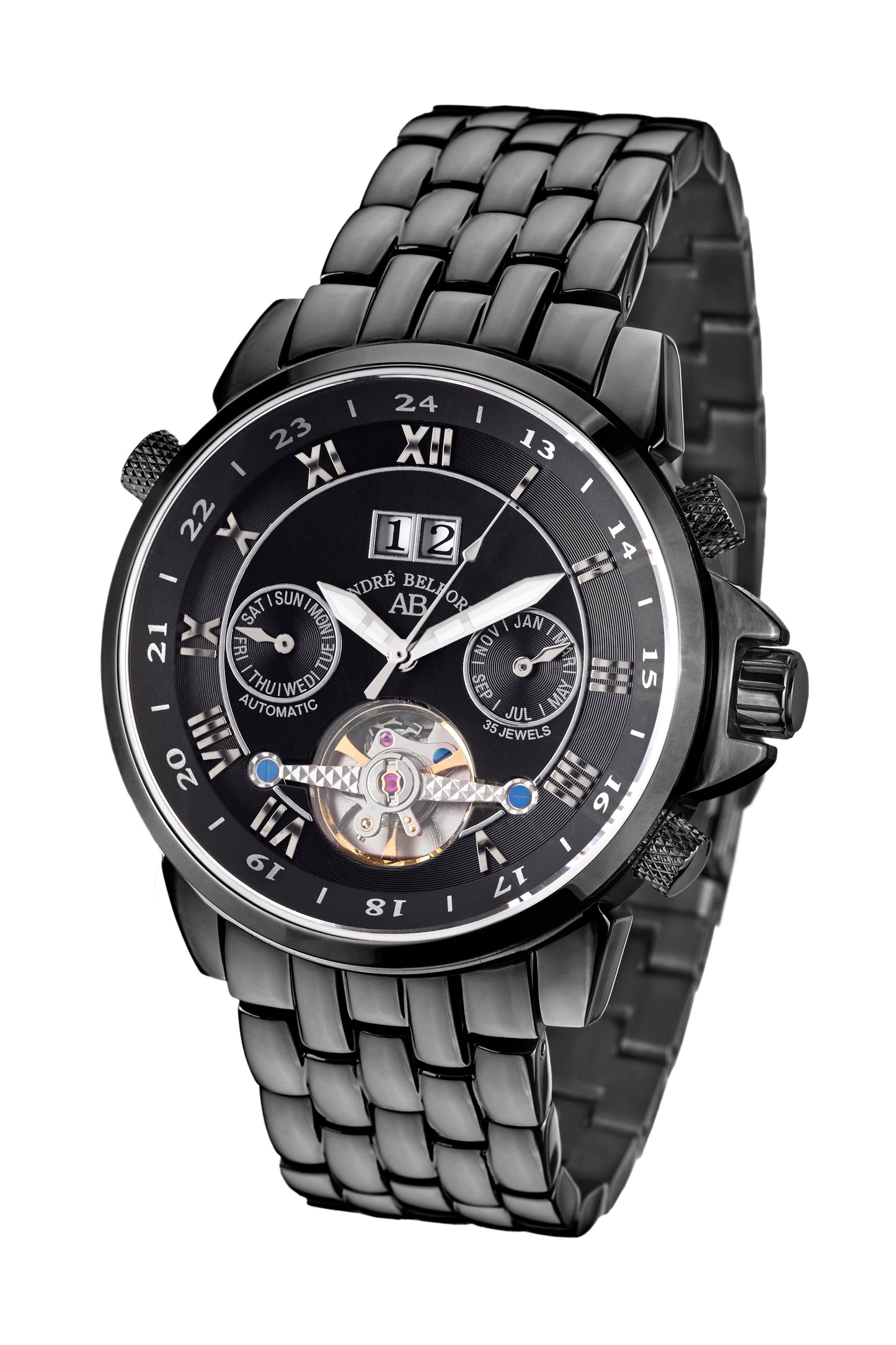 Automatic watches — Étoile Polaire — André Belfort — IP black