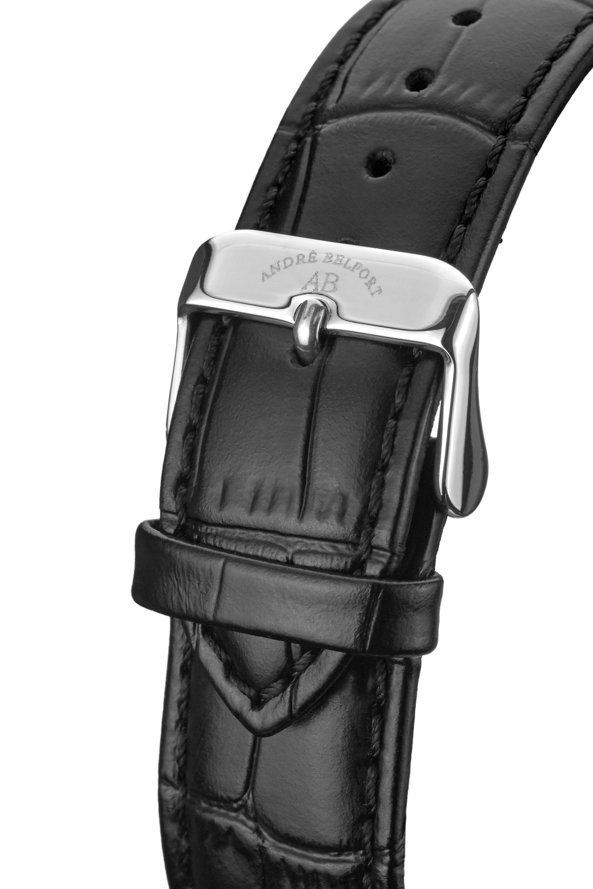 Automatic watches — Étoile Polaire — André Belfort — leather black