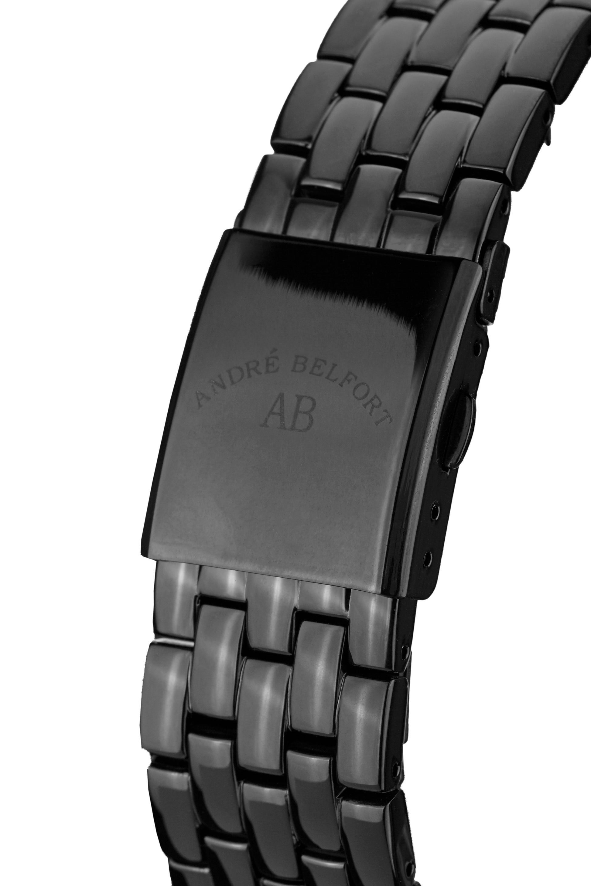 bracelet watches — steel band Étoile Polaire — Band — black
