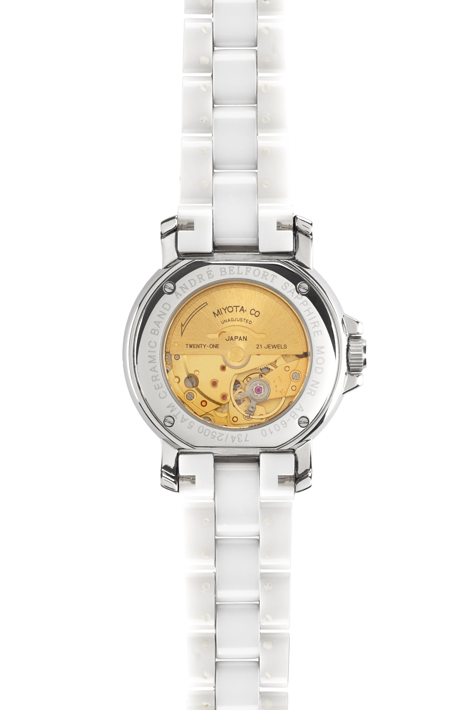 Automatic watches — Aphrodite — André Belfort — steel zirconia no. 2