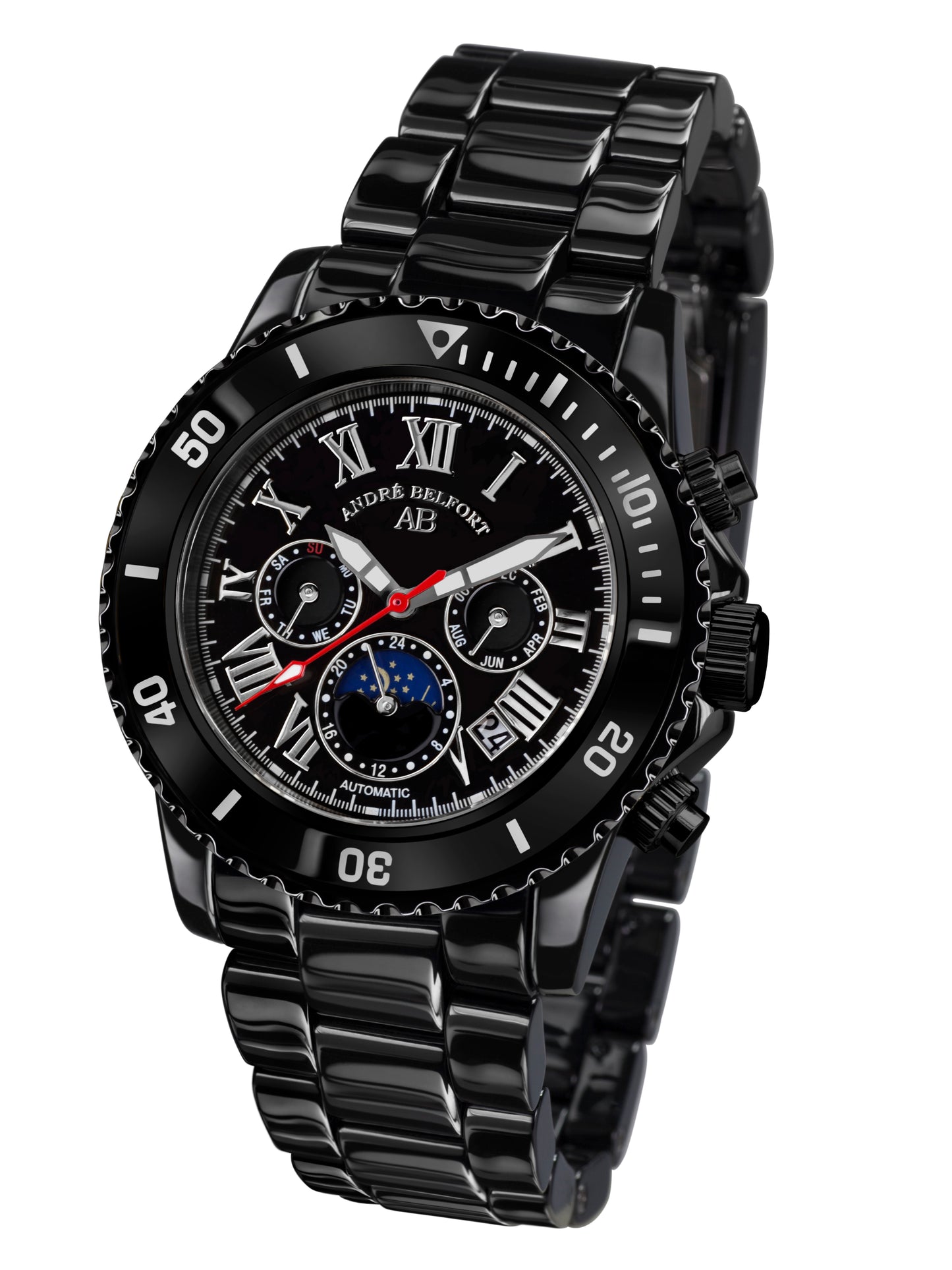 Automatic watches — Sirène — André Belfort — black