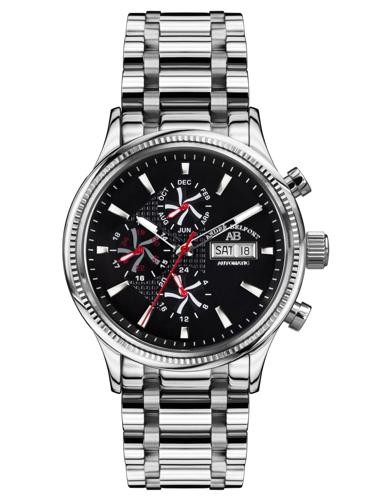 Automatic watches — Navigateur — André Belfort — black