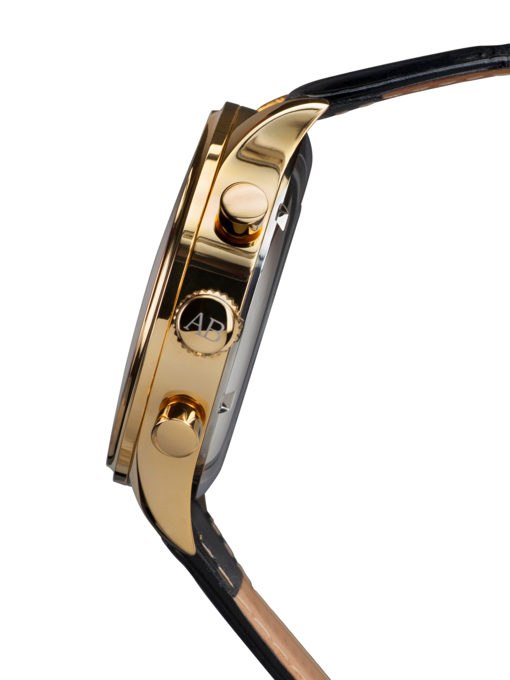 Automatic watches — Calendrier — André Belfort — gold black