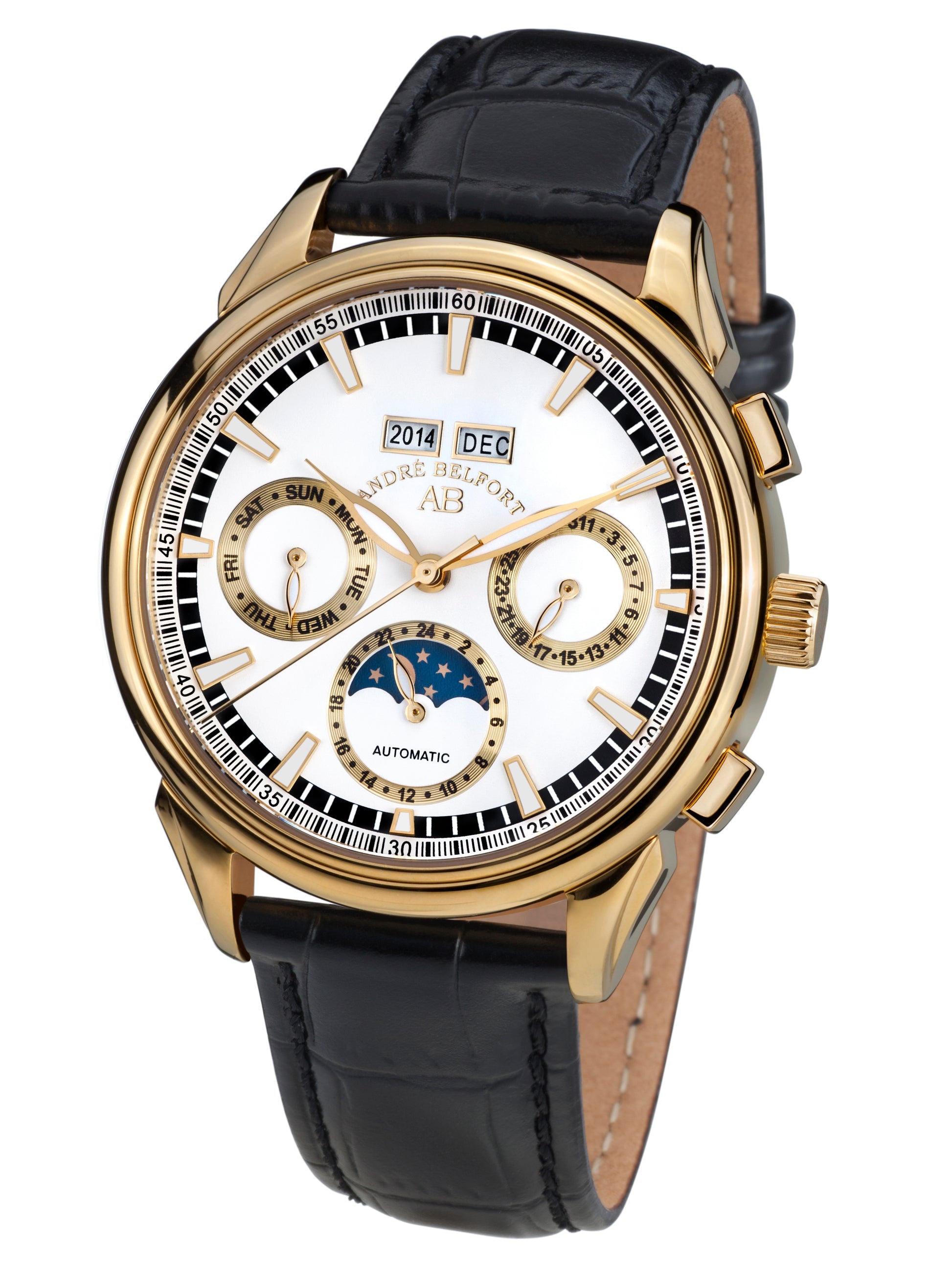Automatic watches — Ambassadeur — André Belfort — gold