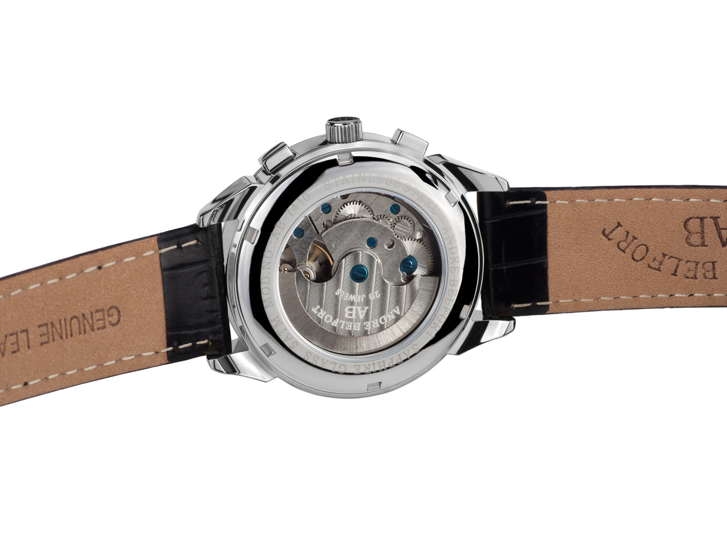 Automatic watches — Ambassadeur — André Belfort — steel black