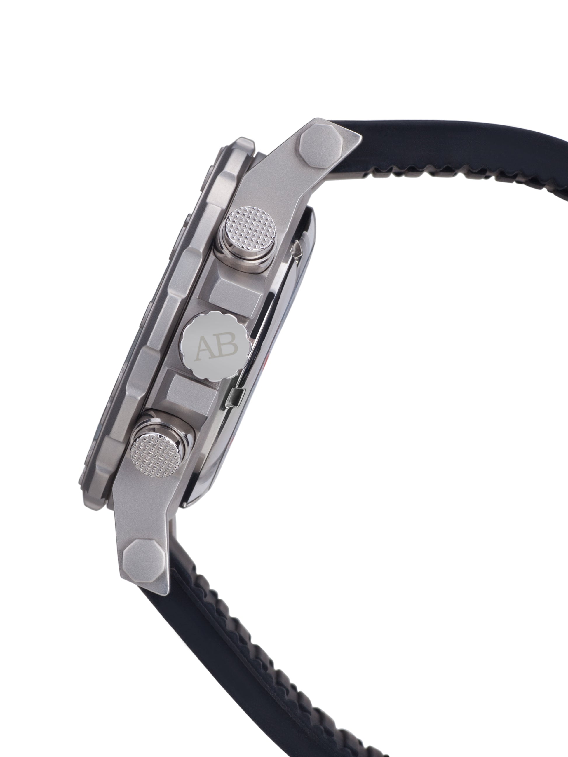 Automatic watches — Plongeur — André Belfort — steel black