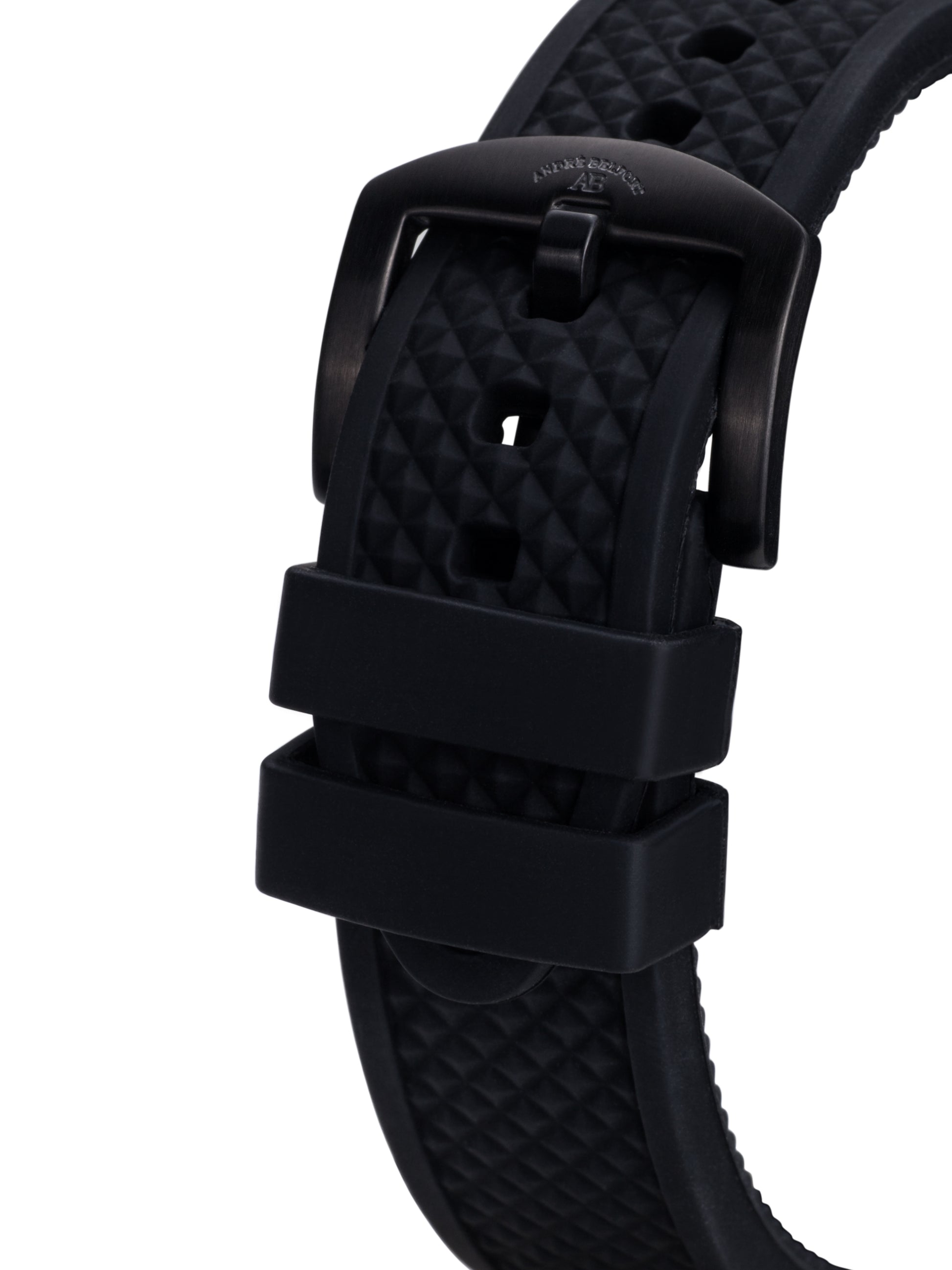 bracelet watches — rubber band Plongeur — Band — black black IP
