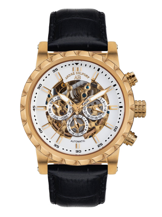 Automatic watches — Conquête — André Belfort — gold silver