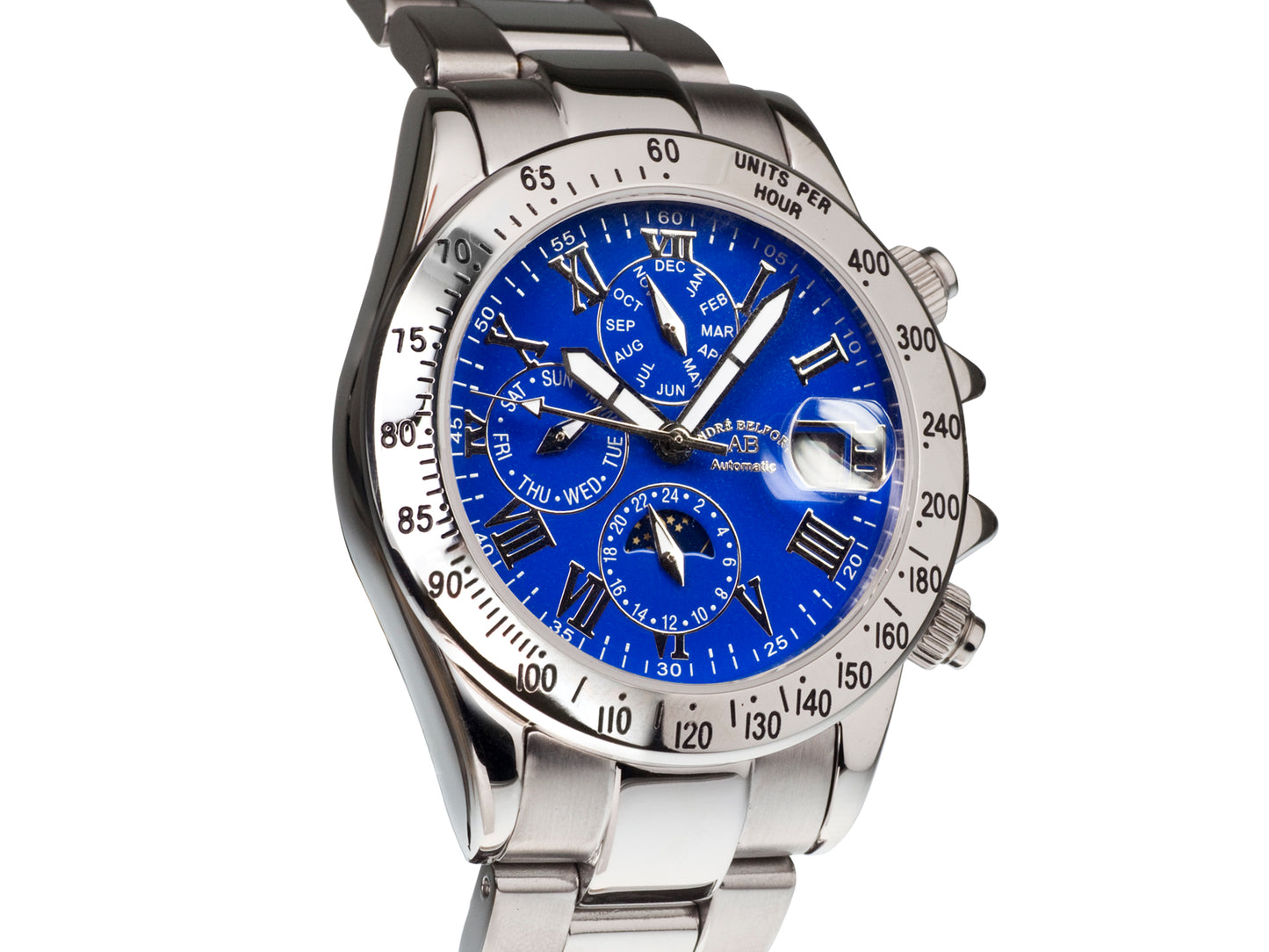Automatic watches — Le Capitaine — André Belfort — blue