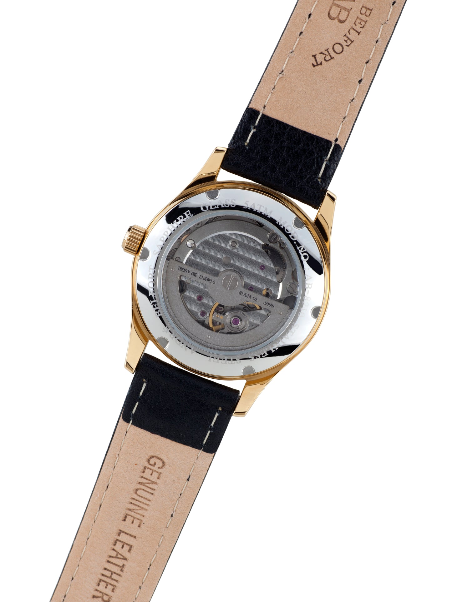 Automatic watches — Déméter — André Belfort — gold black