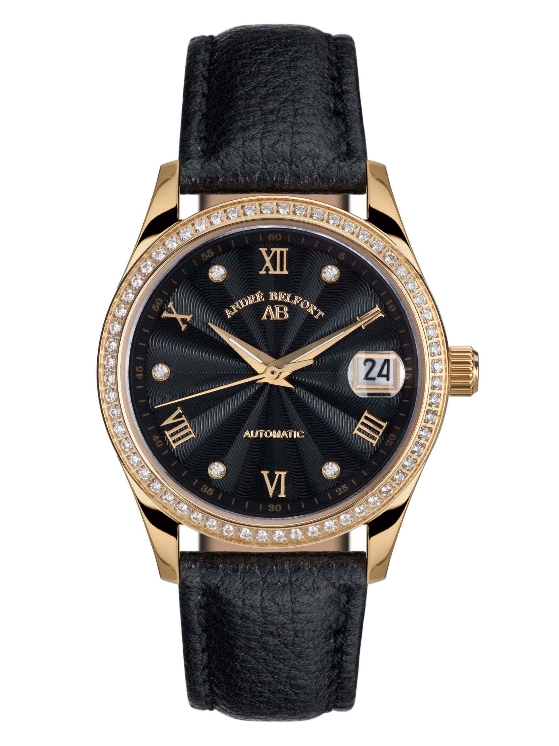 Automatic watches — Déméter — André Belfort — gold black