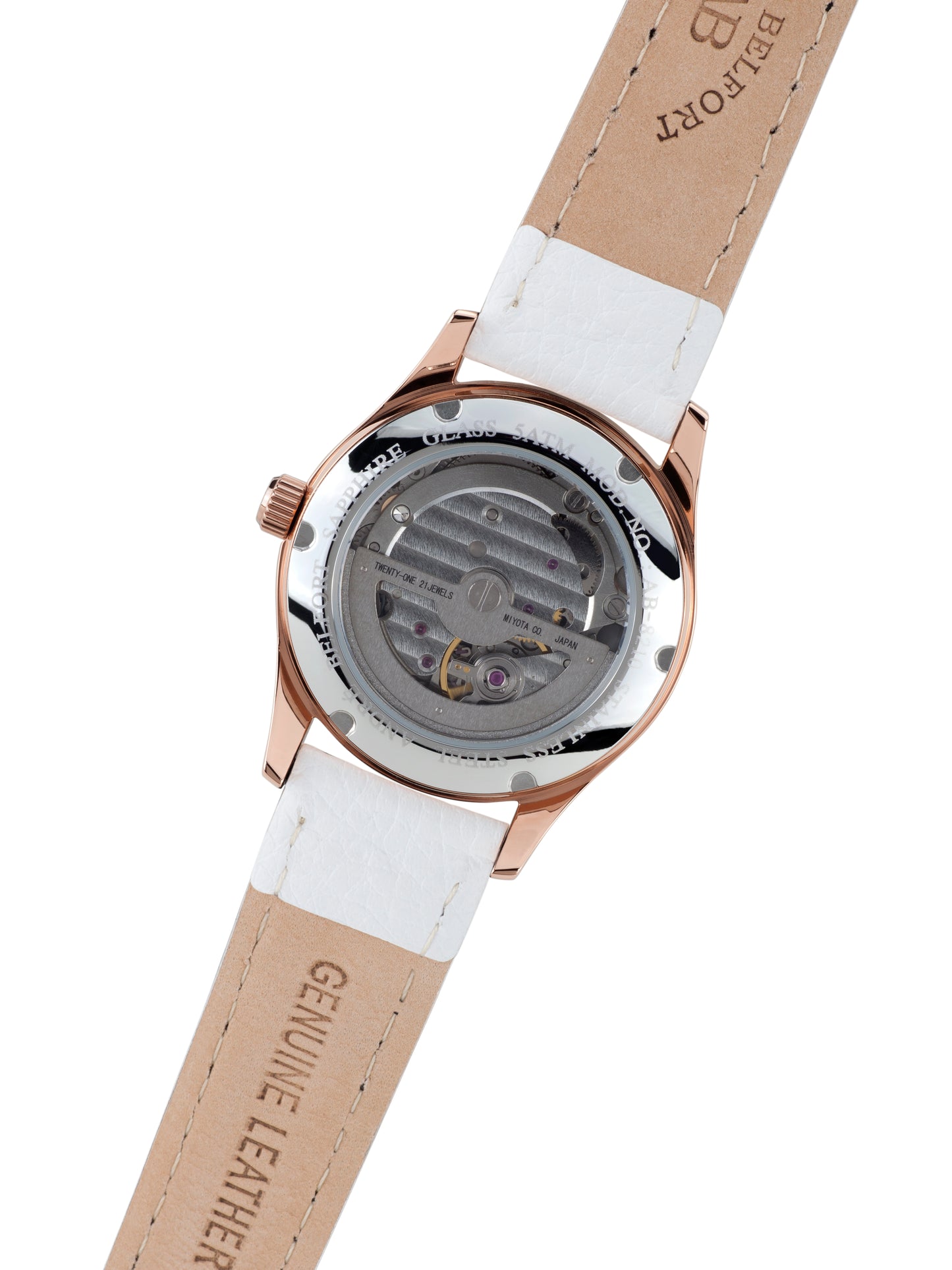 Automatic watches — Déméter — André Belfort — bicolor rosegold silver steel